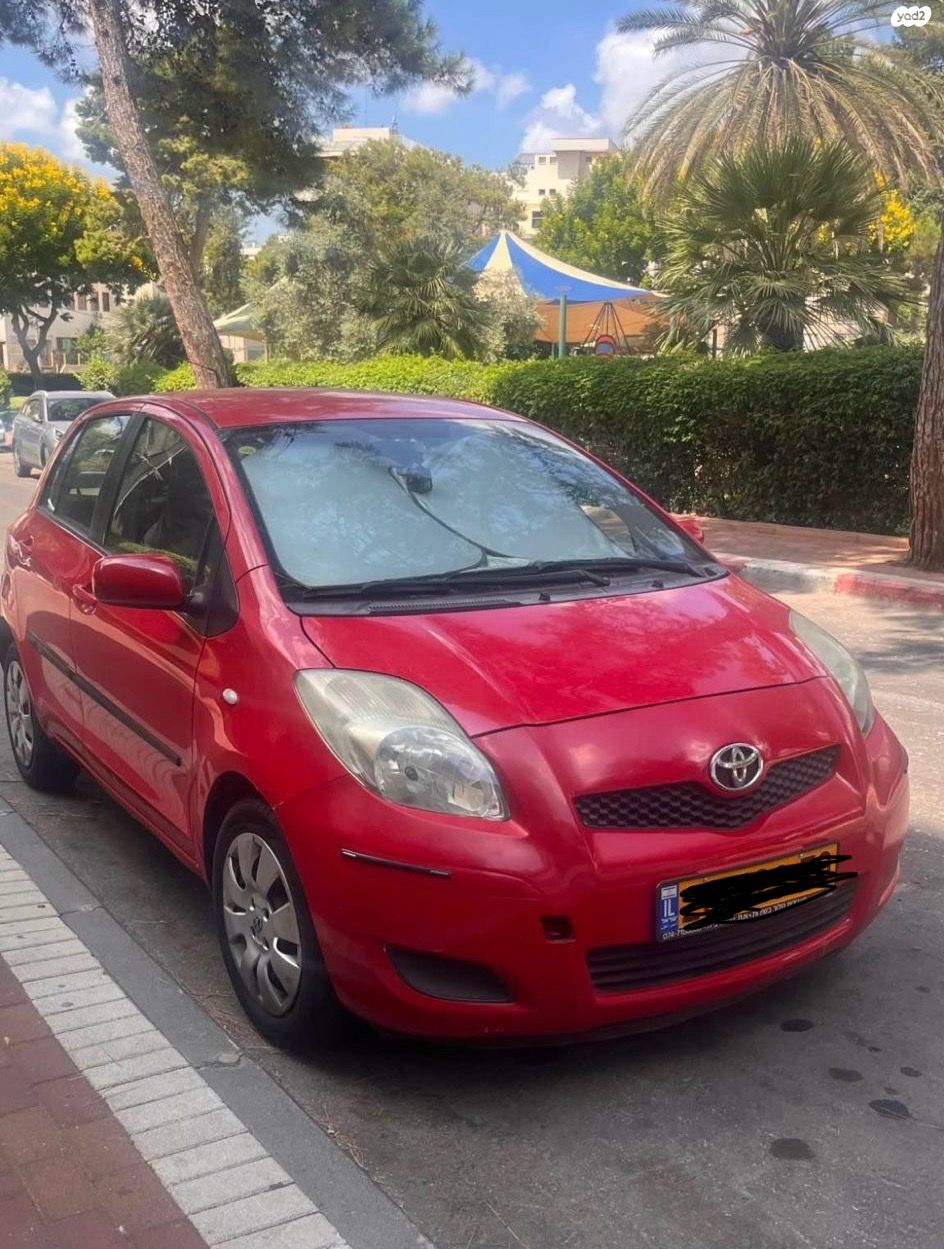 מודעת רכב טויוטה יאריס