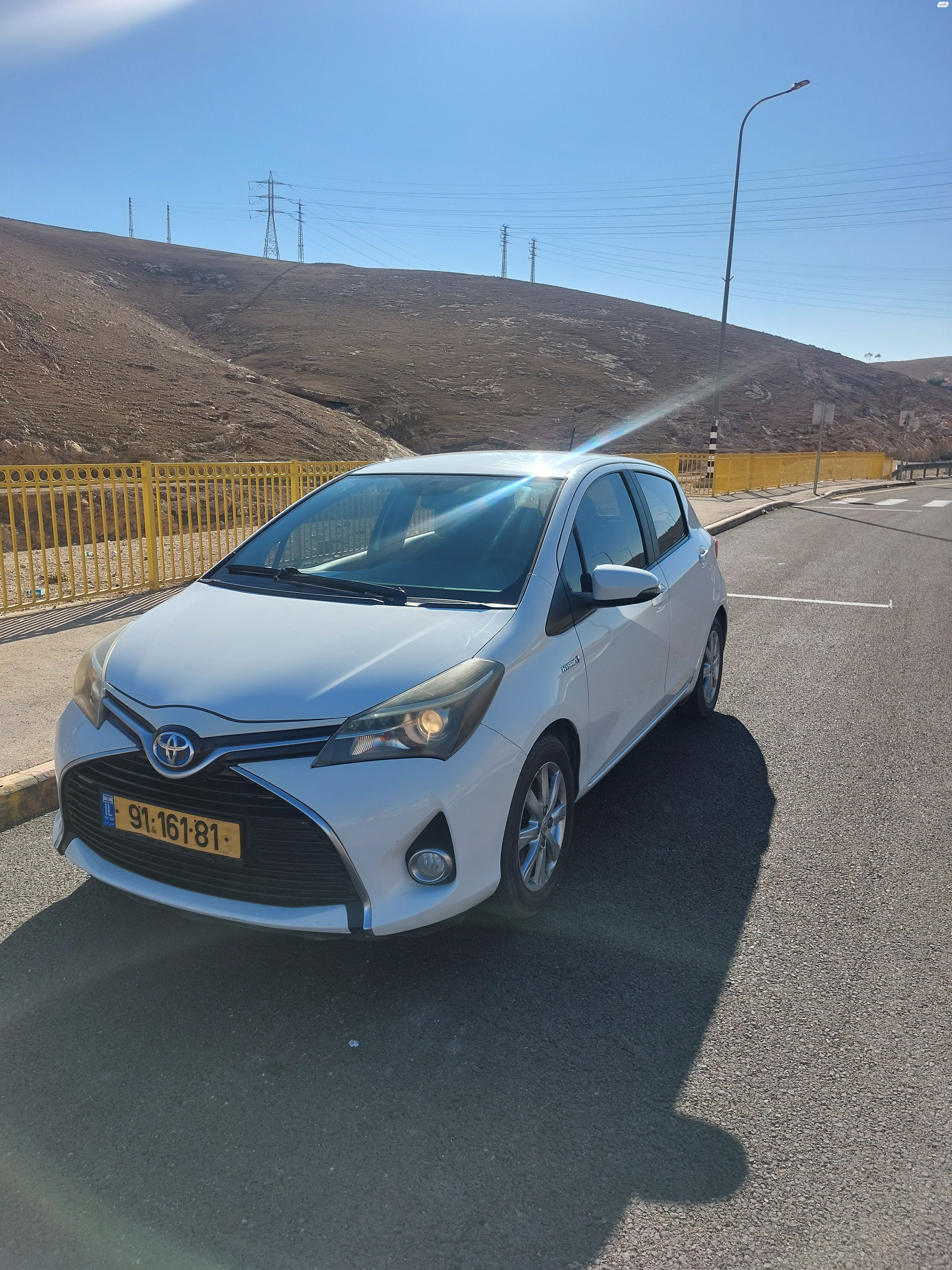מודעת רכב טויוטה יאריס