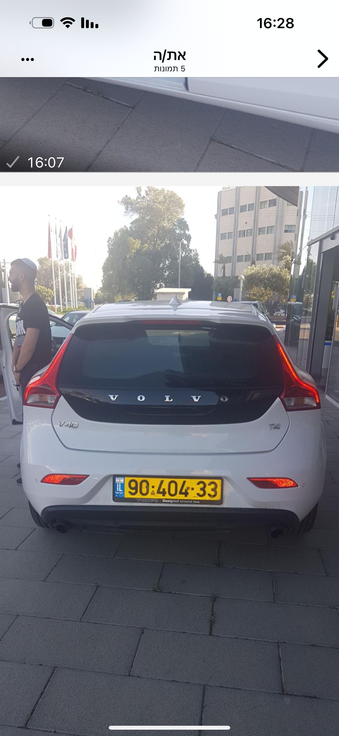 מודעת רכב וולוו V40