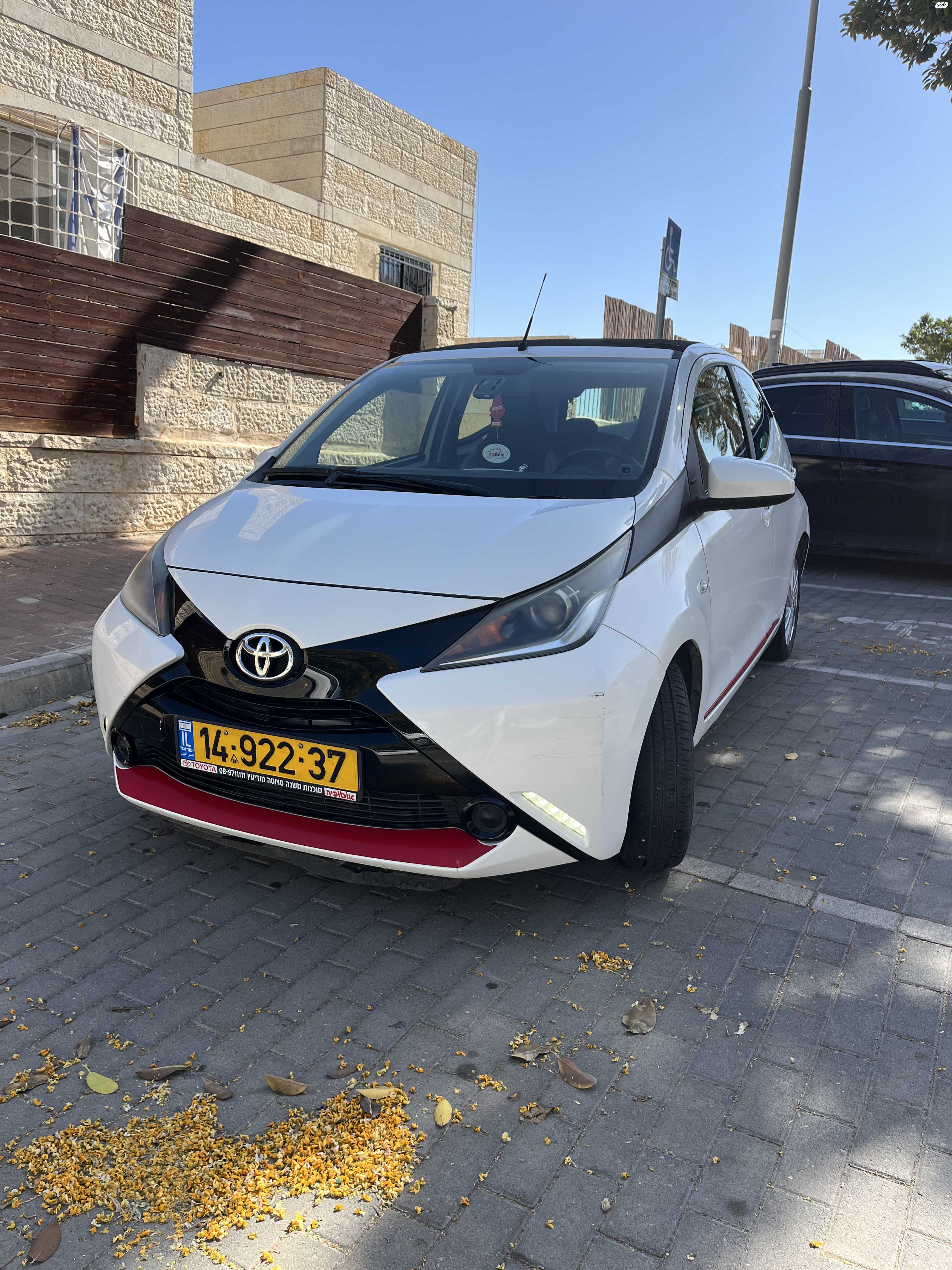 מודעת רכב טויוטה אייגו