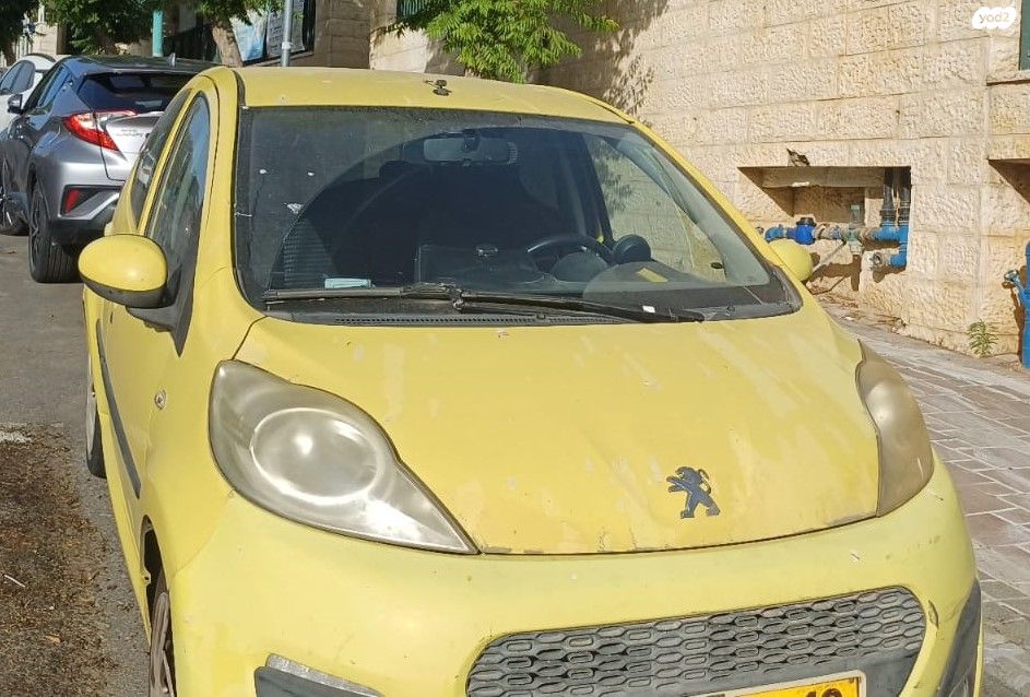 מודעת רכב פיג'ו 107