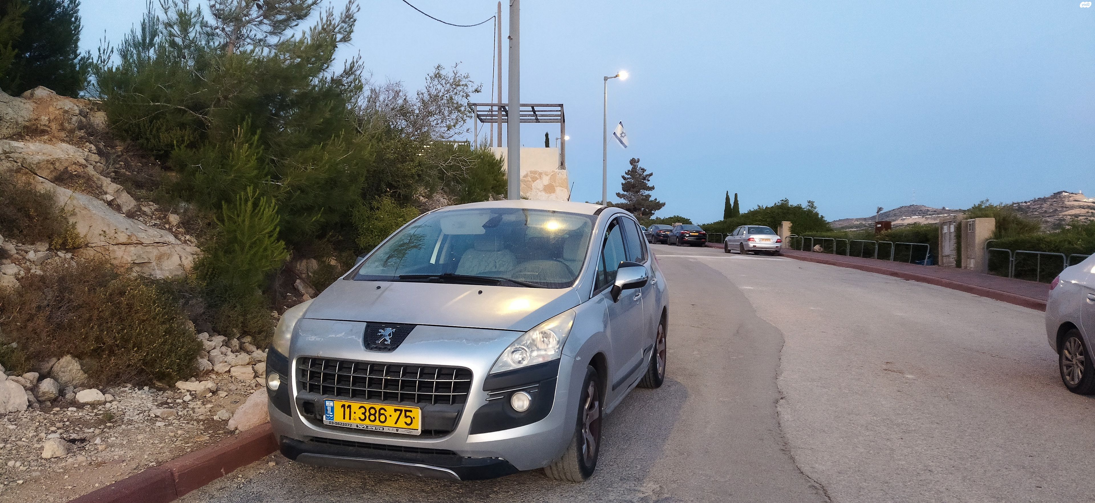 מודעת רכב פיג'ו 3008