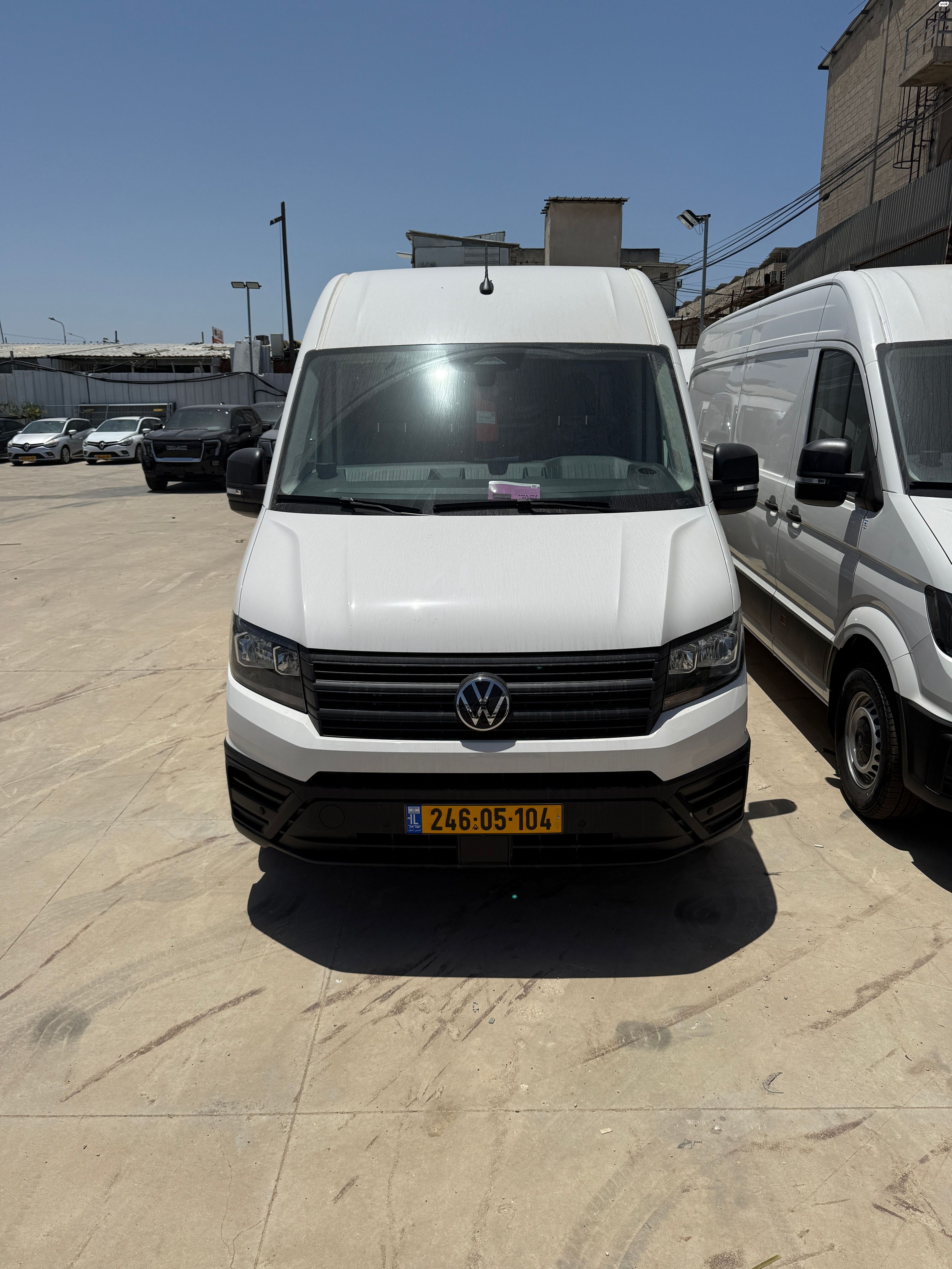 מודעת רכב פולקסווגן קראפטר