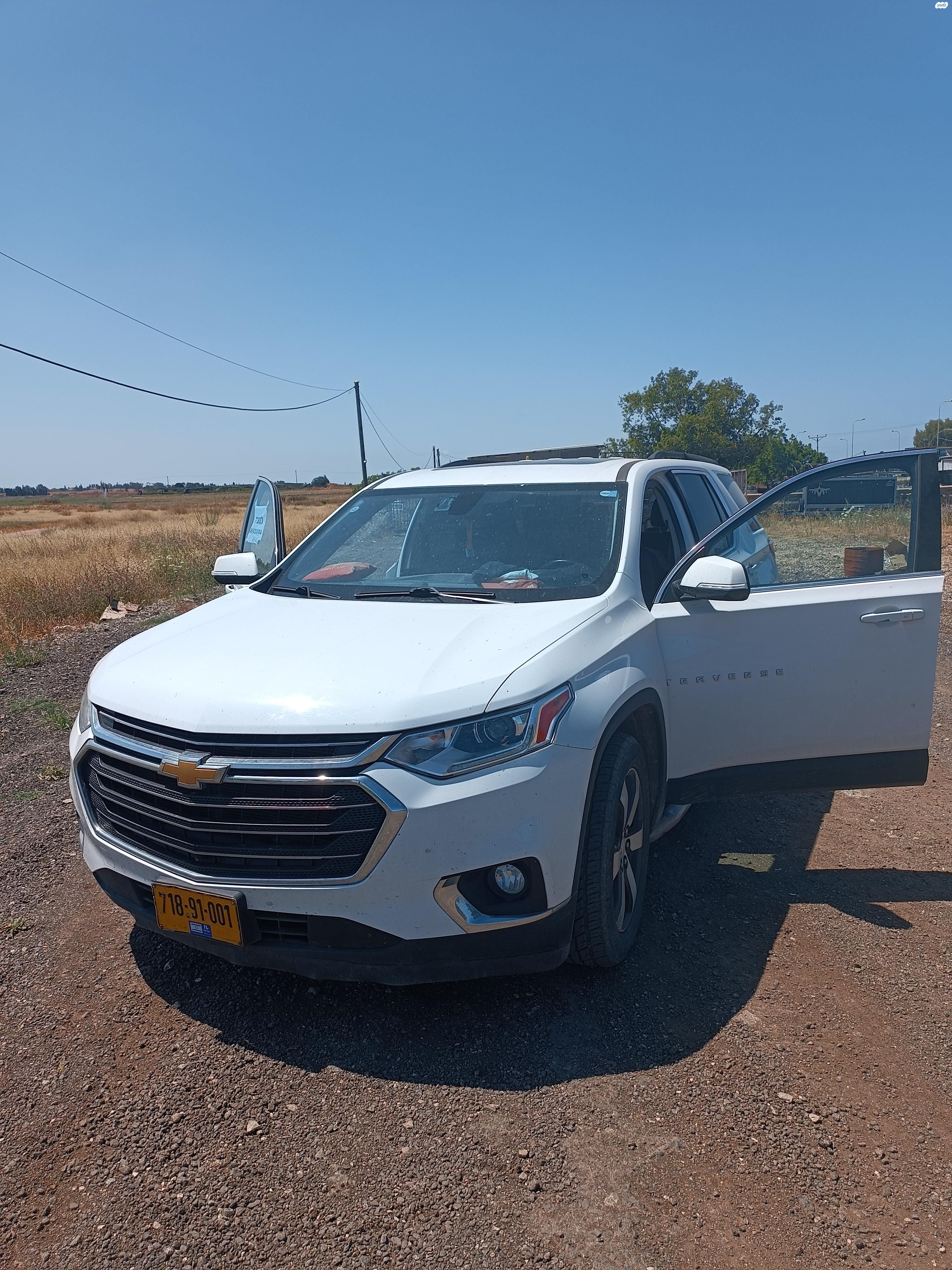 מודעת רכב שברולט טראוורס