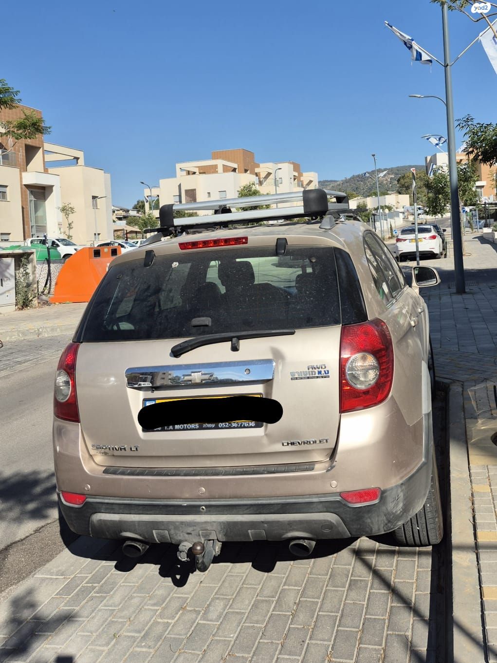 מודעת רכב שברולט קפטיבה