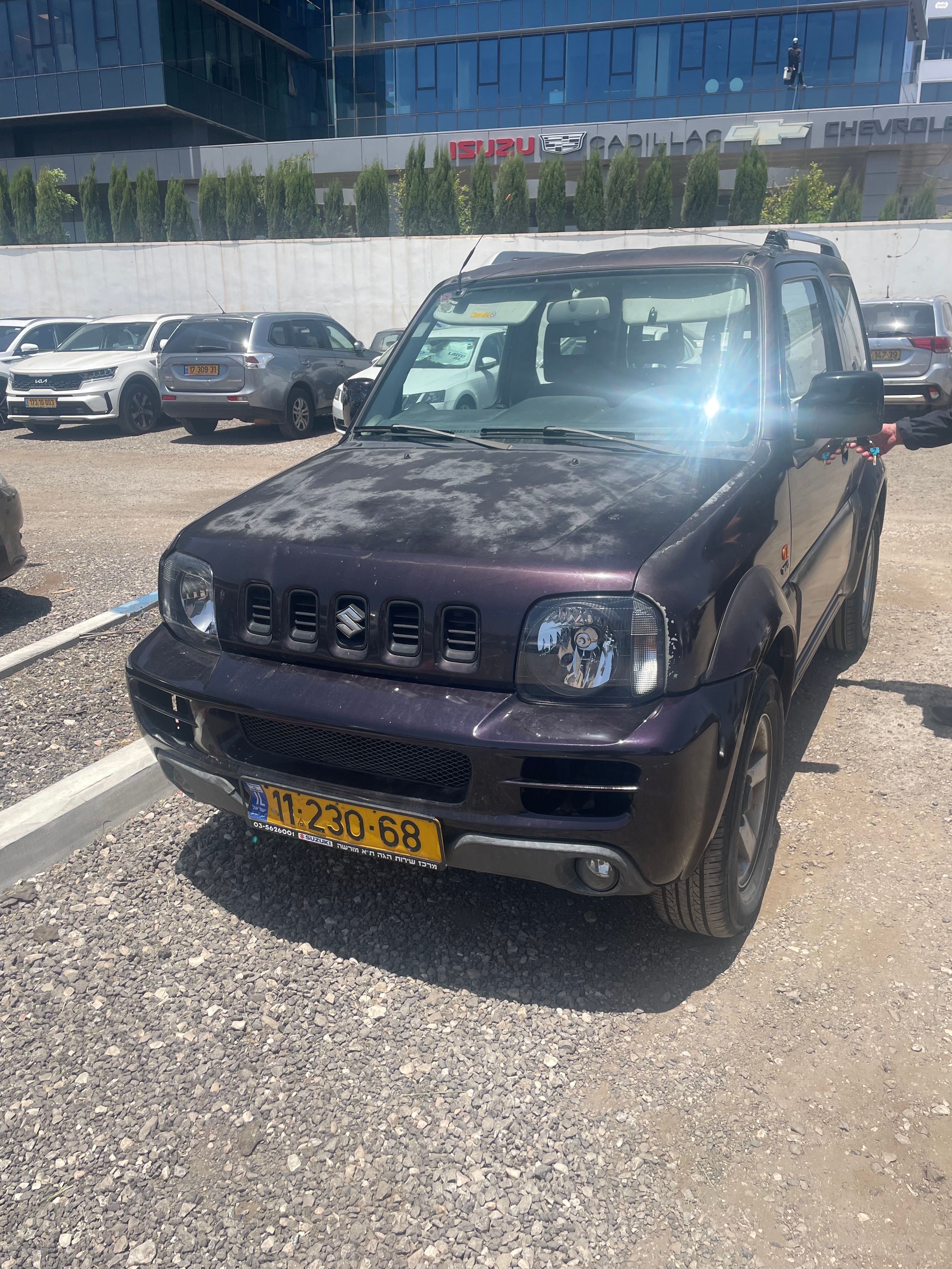מודעת רכב סוזוקי ג'ימני