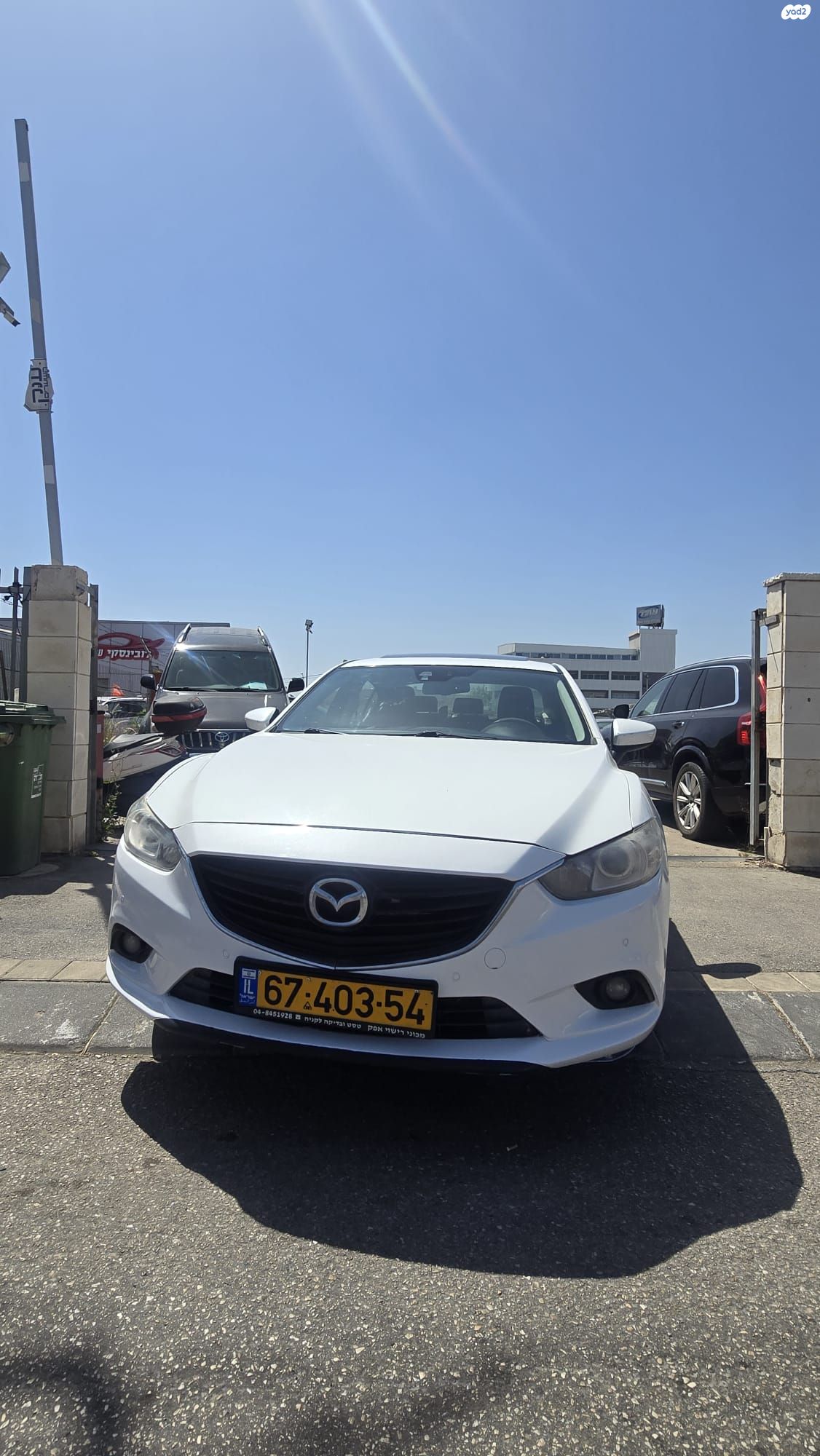 מודעת רכב מאזדה 6