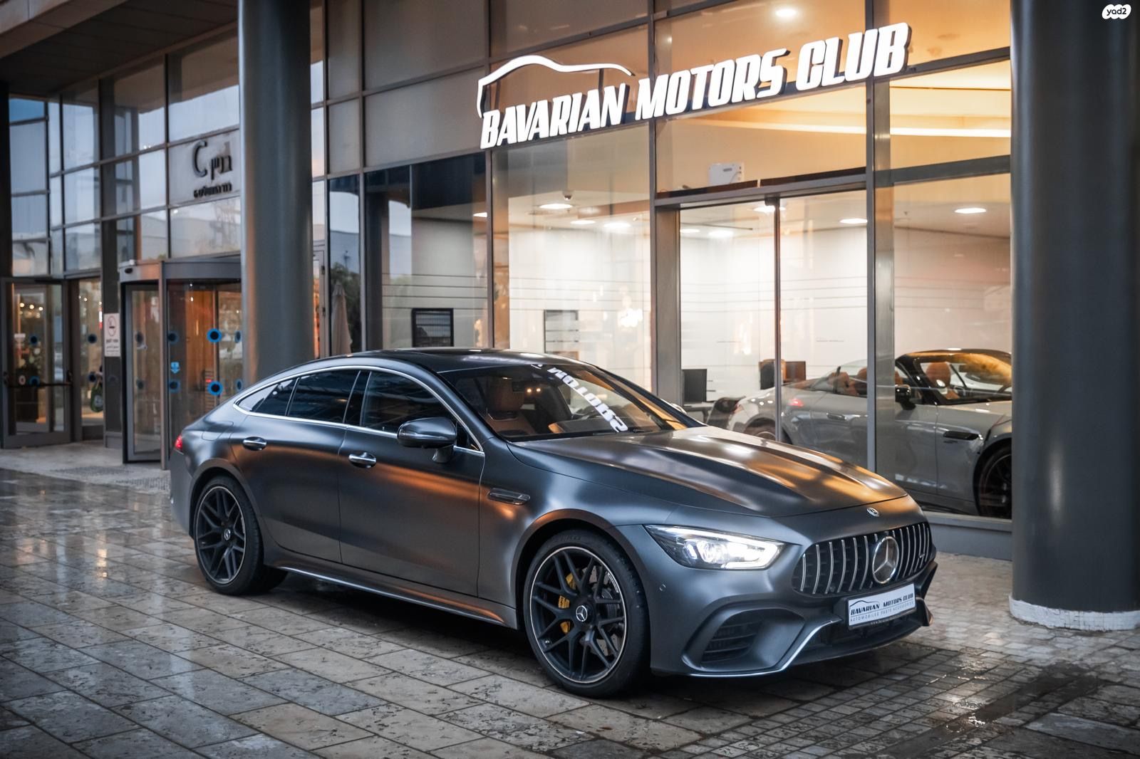 מודעת רכב מרצדס-בנץ AMG GT 4 דל' קופה