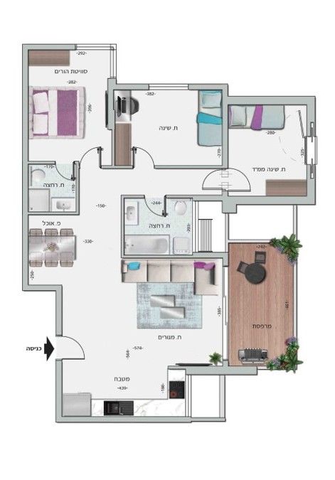 דירה, האסיף, גן רש"ל, הרצליה