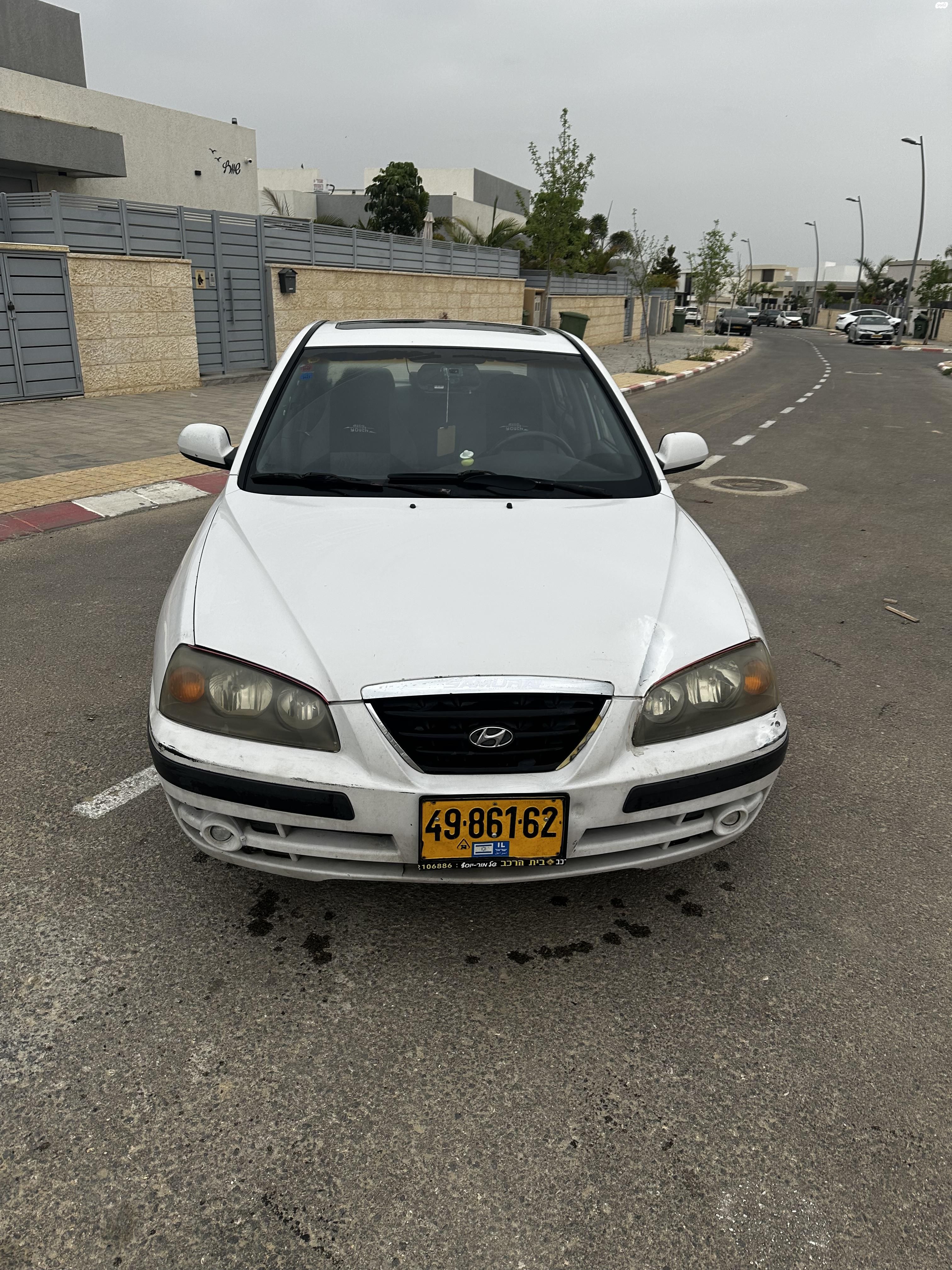 מודעת רכב יונדאי אלנטרה