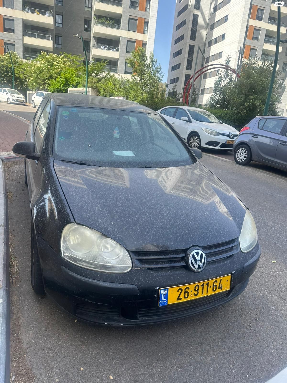 מודעת רכב פולקסווגן גולף