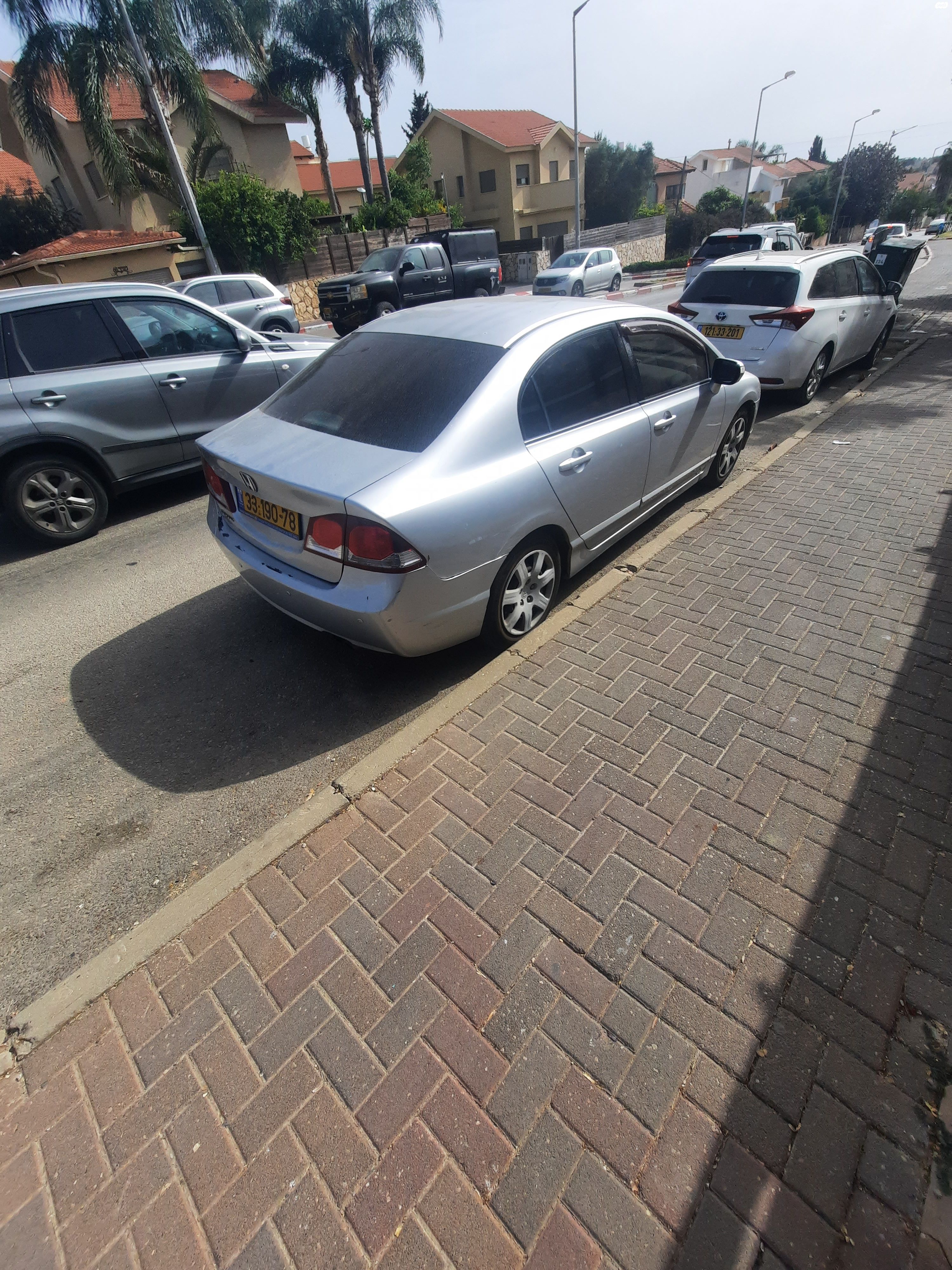 מודעת רכב הונדה סיוויק