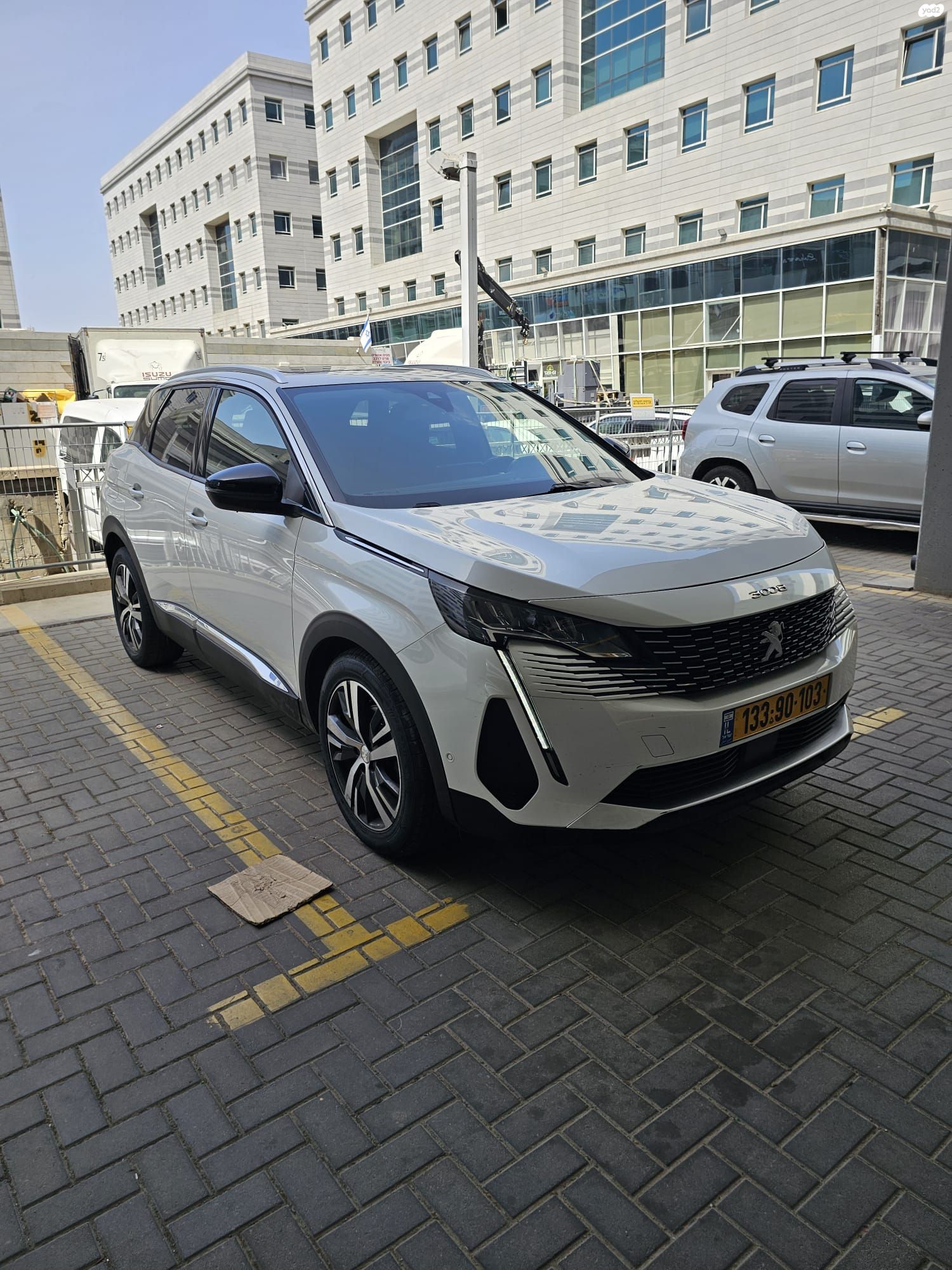 מודעת רכב פיג'ו 3008