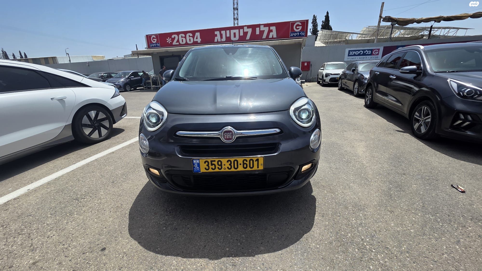 מודעת רכב פיאט 500X
