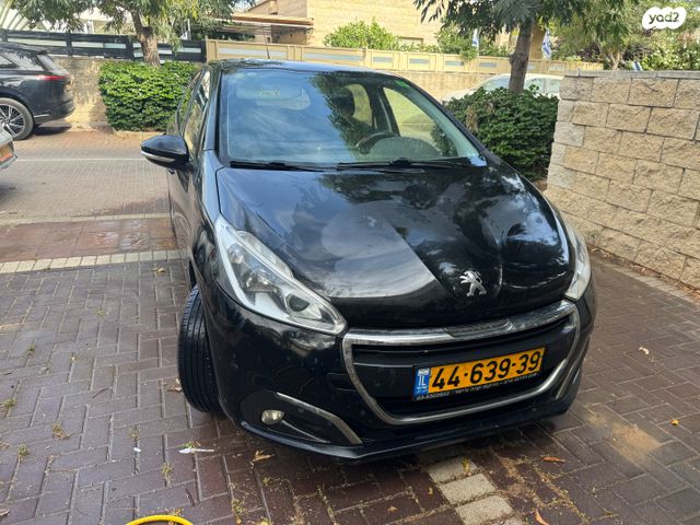 מודעת רכב פיג'ו 208