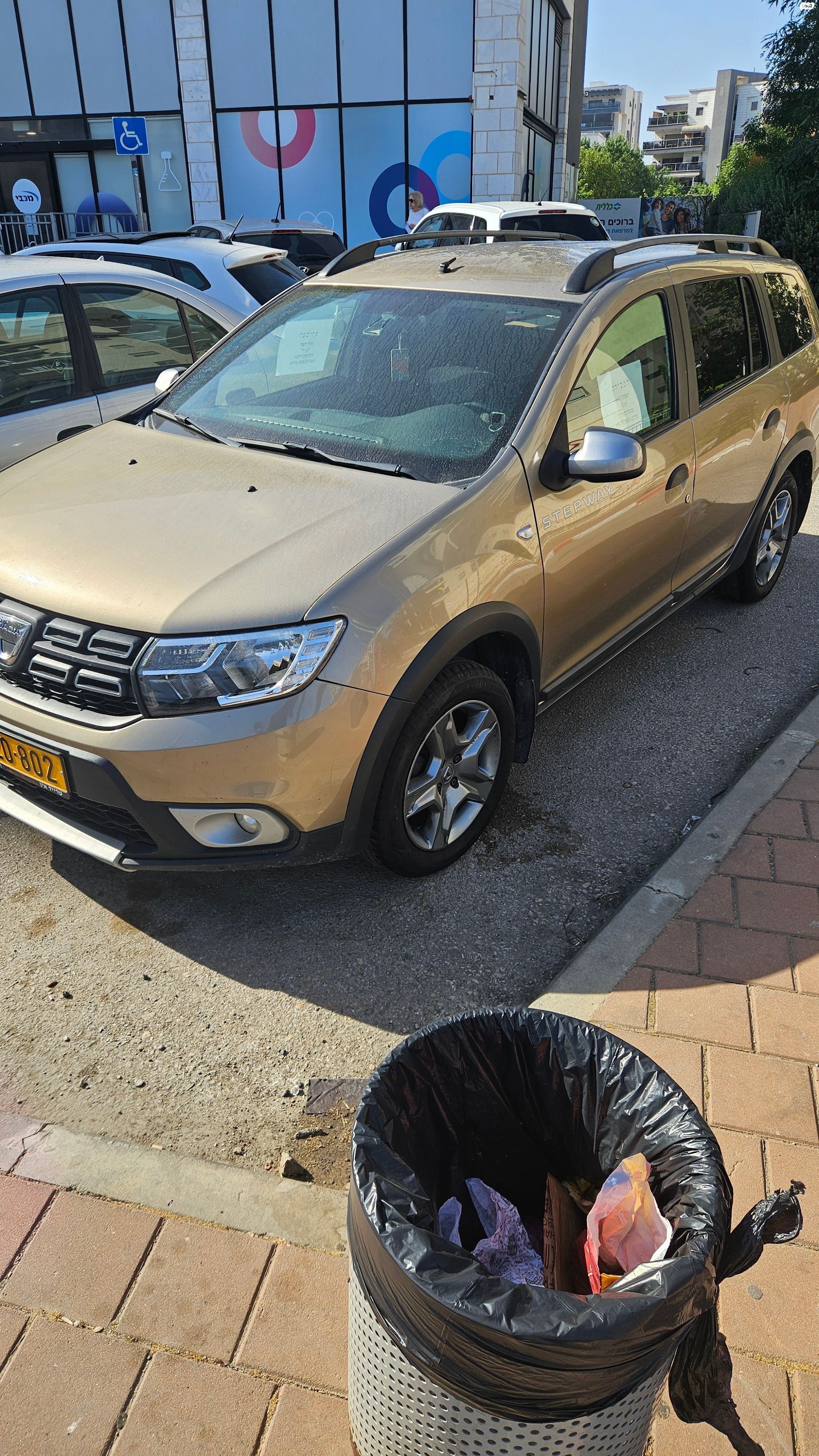 מודעת רכב דאצ'יה לוגאן