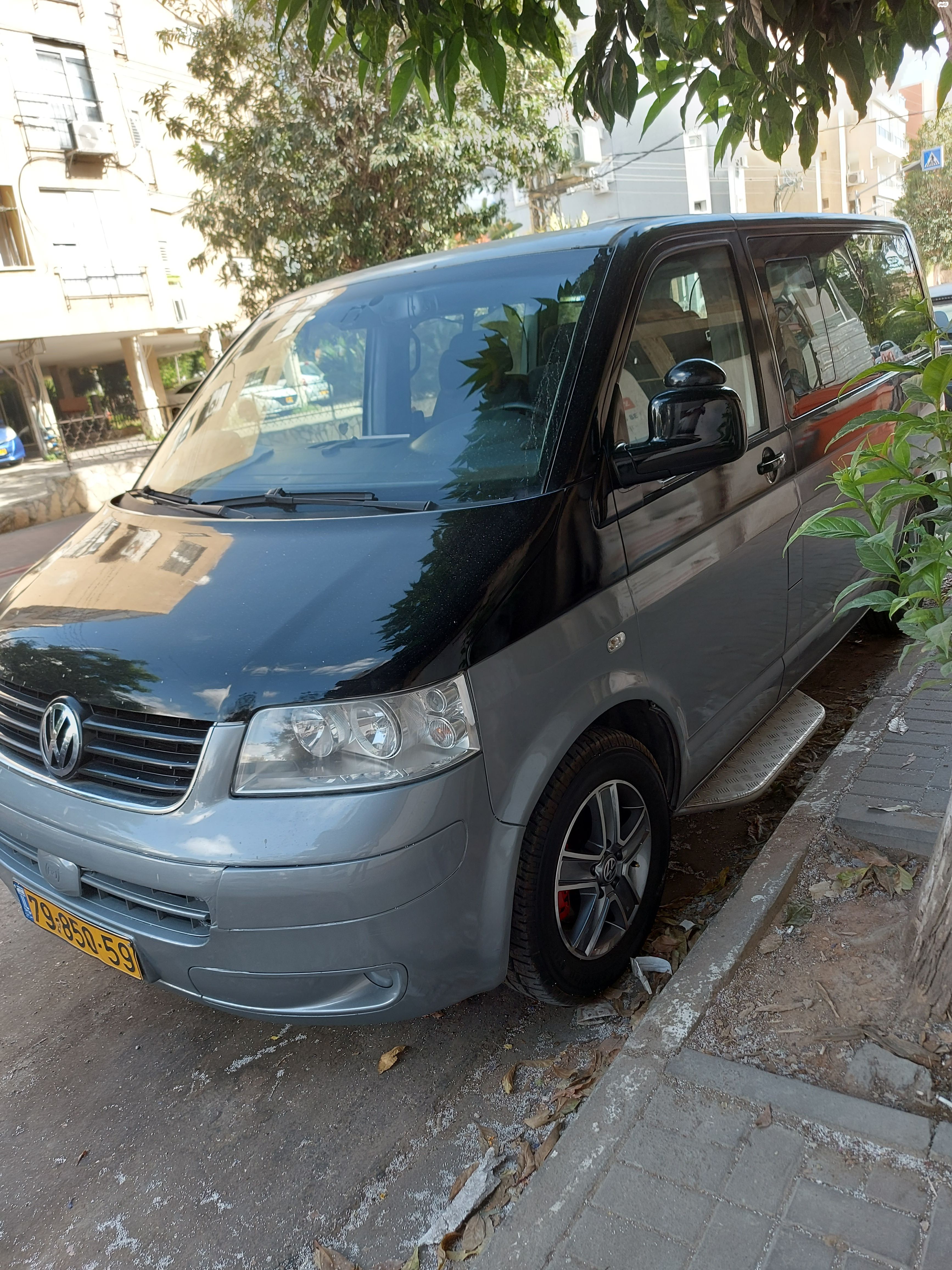 מודעת רכב פולקסווגן טרנספורטר