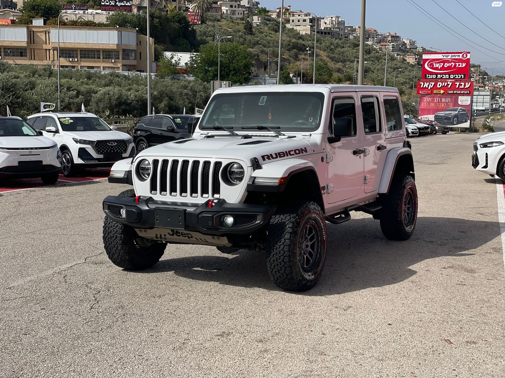 מודעת רכב ג'יפ רנגלר