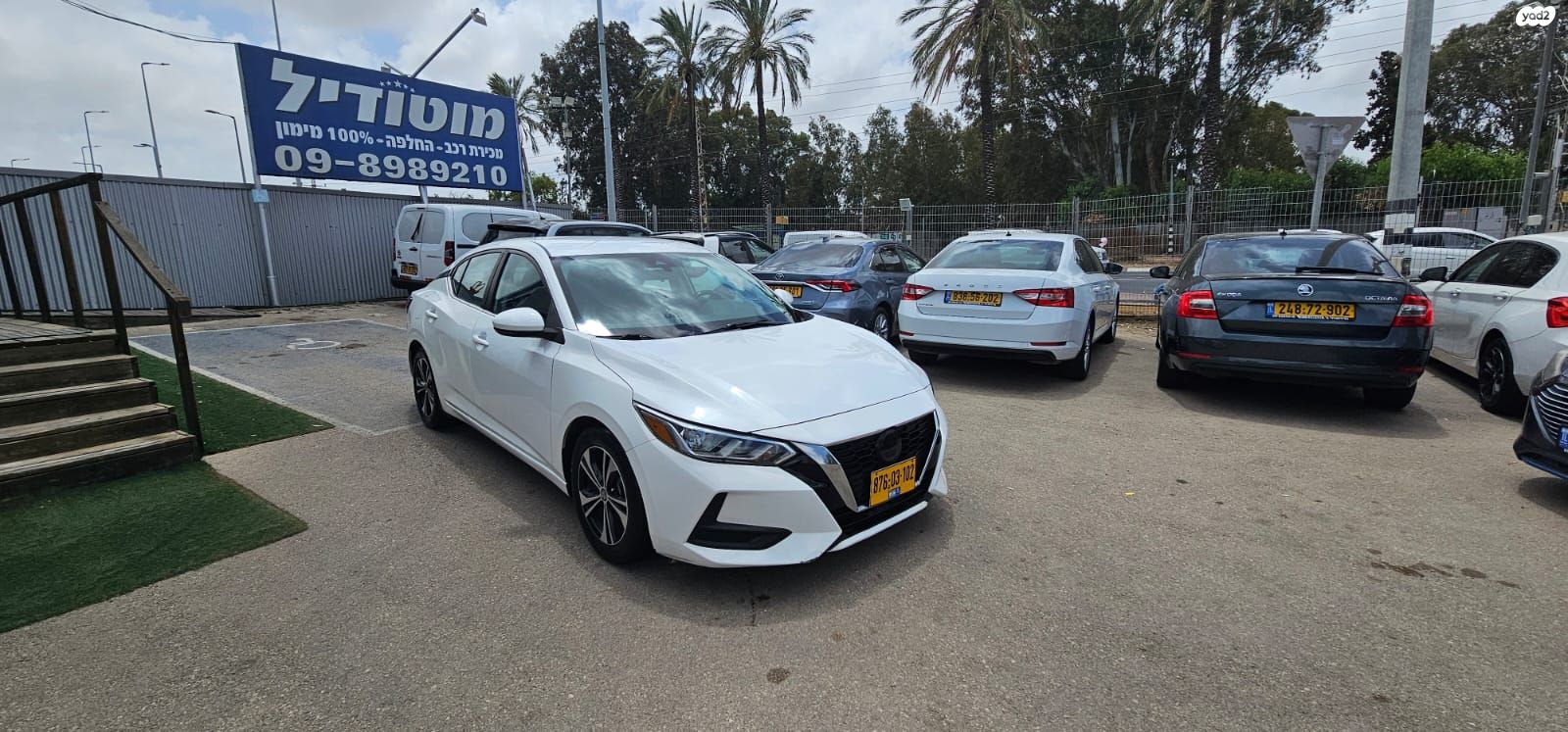 מודעת רכב ניסאן סנטרה 1