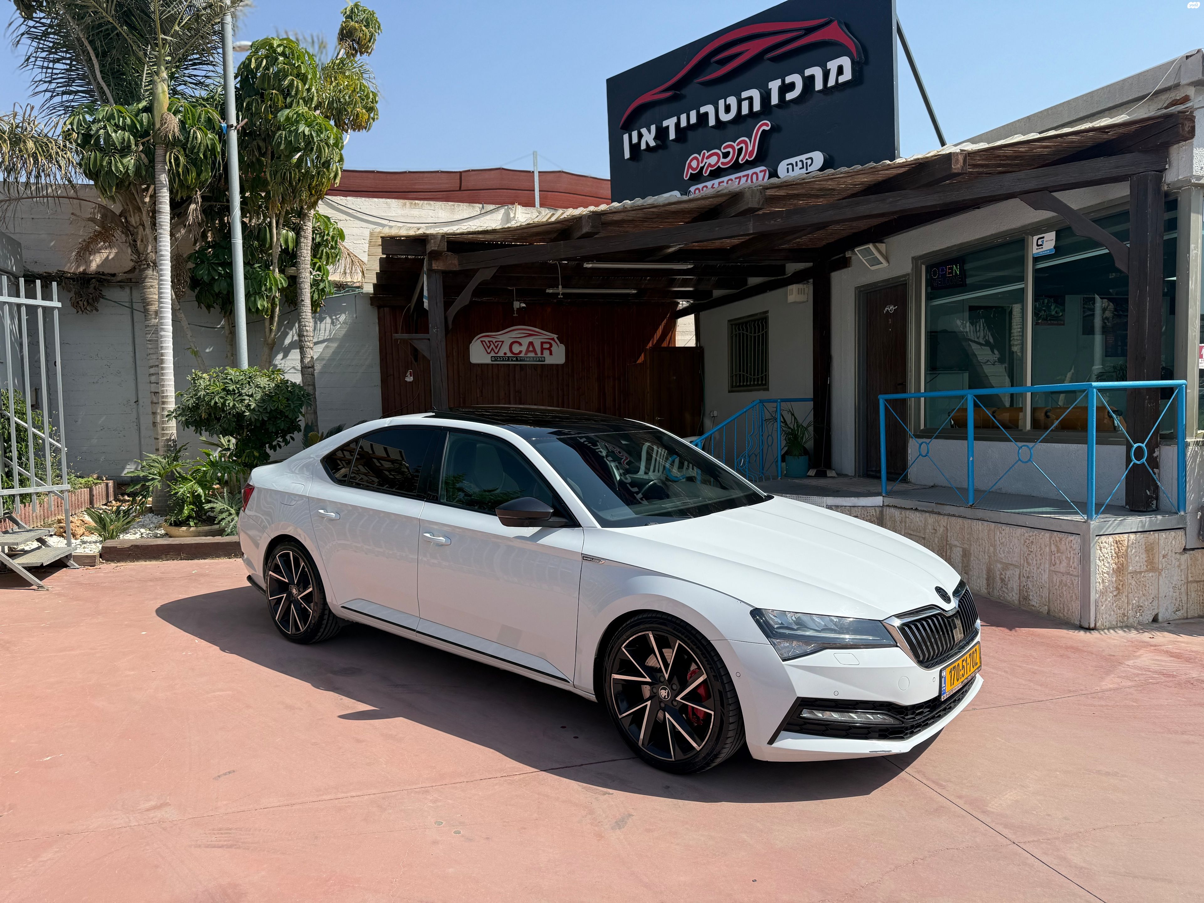 מודעת רכב סקודה סופרב
