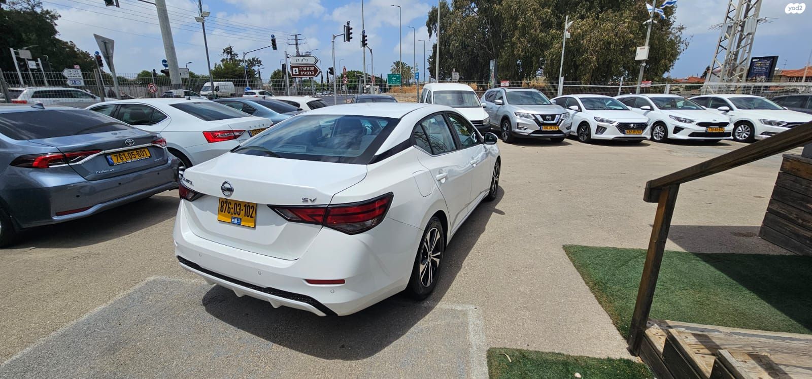 מודעת רכב ניסאן סנטרה 2