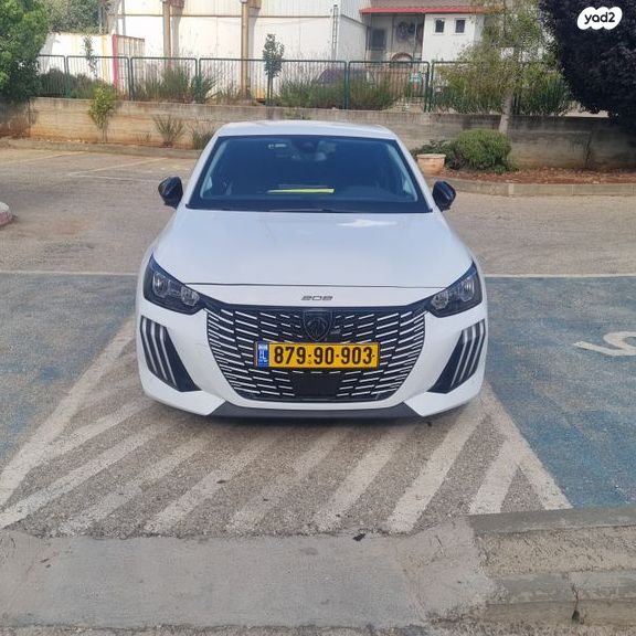 מודעת רכב פיג'ו 208