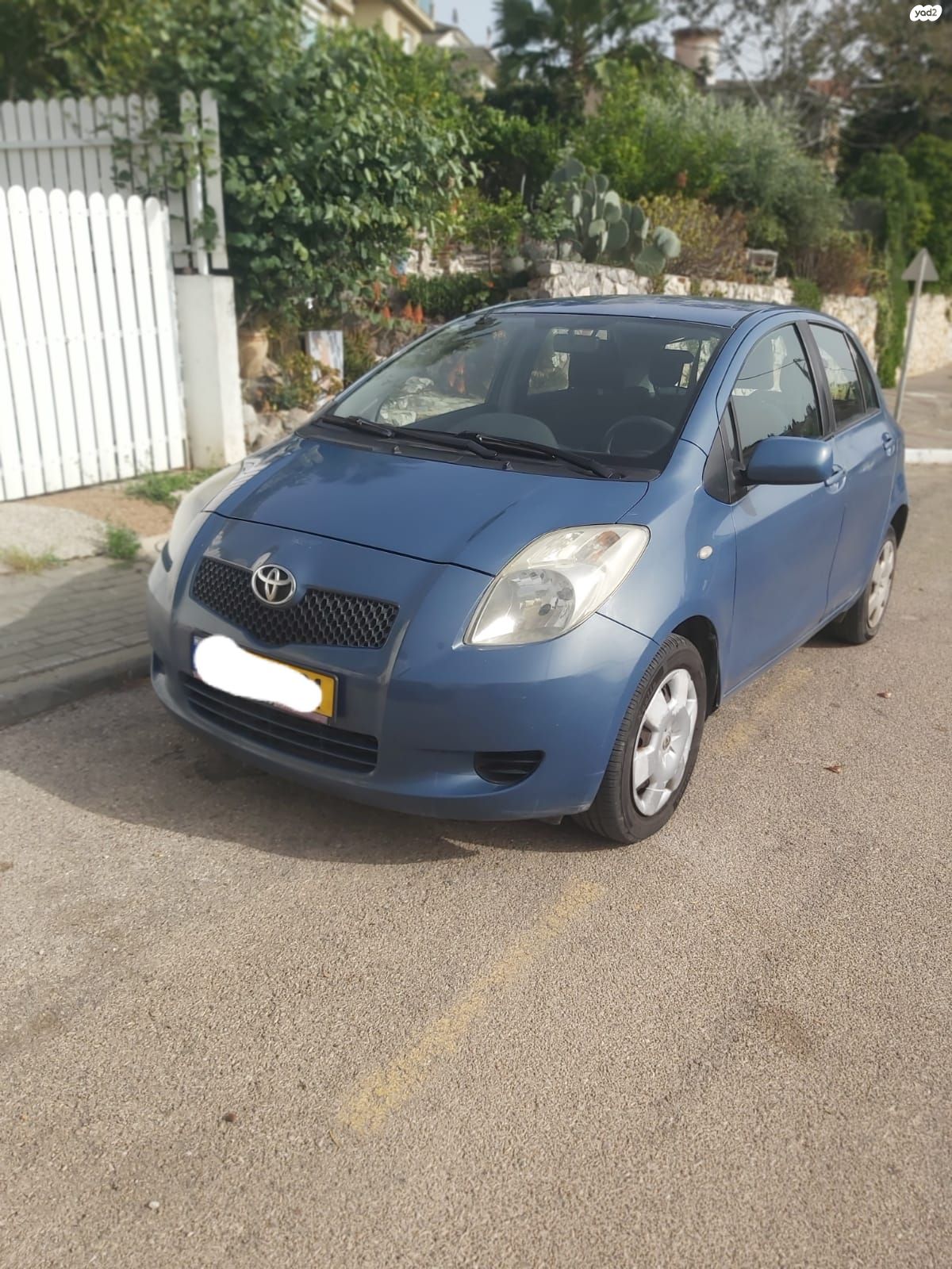 מודעת רכב טויוטה יאריס