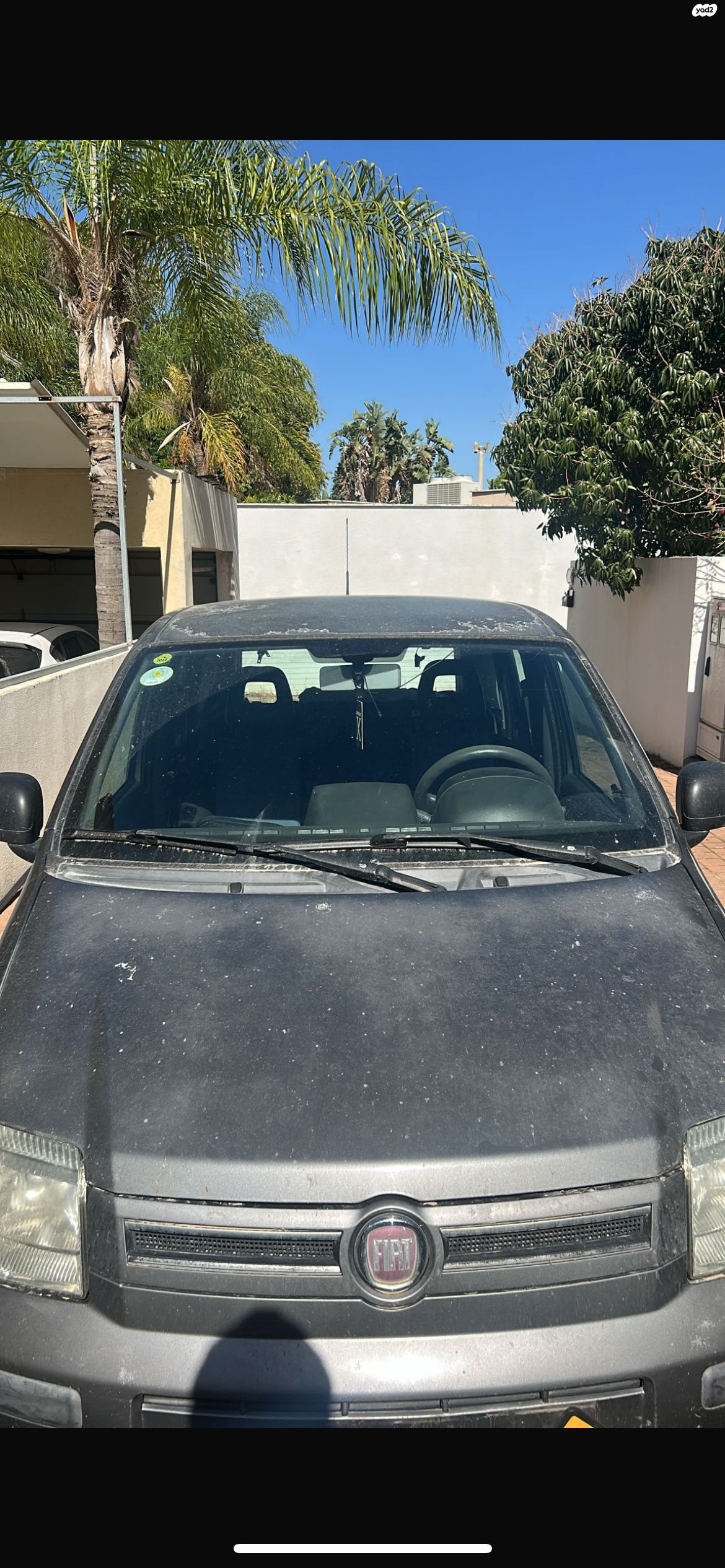 מודעת רכב פיאט פנדה