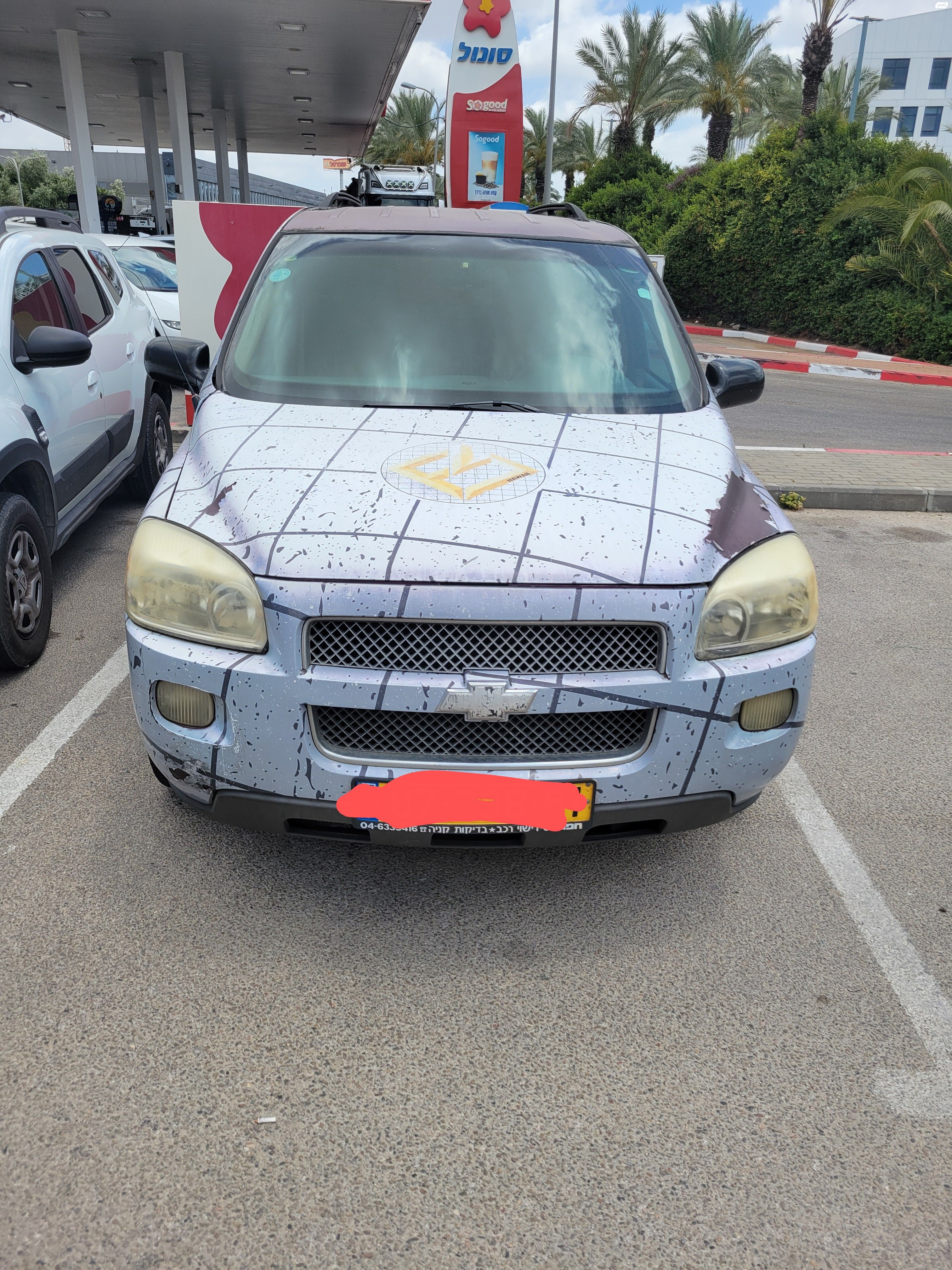 מודעת רכב שברולט אפלנדר
