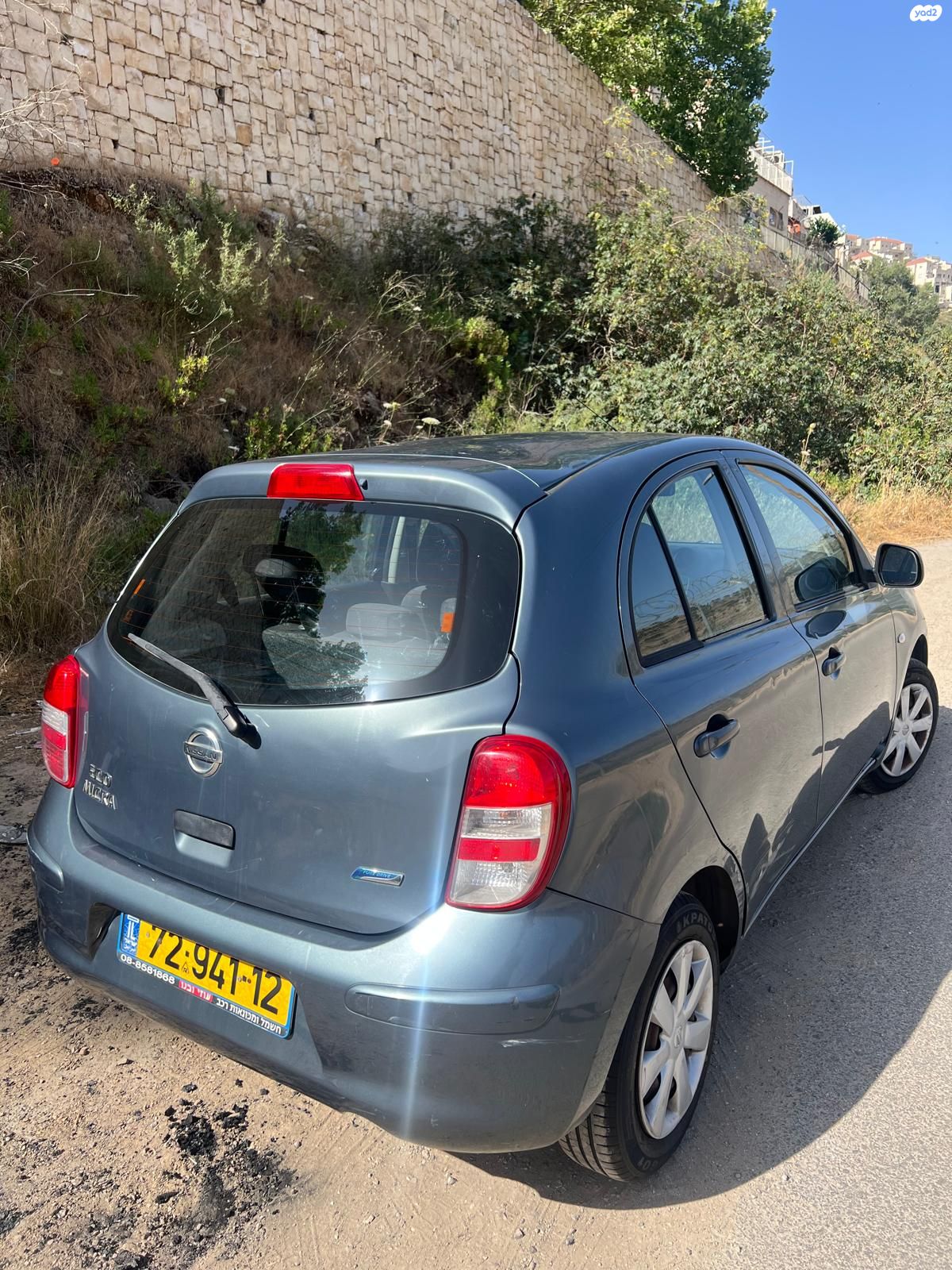מודעת רכב ניסאן מיקרה