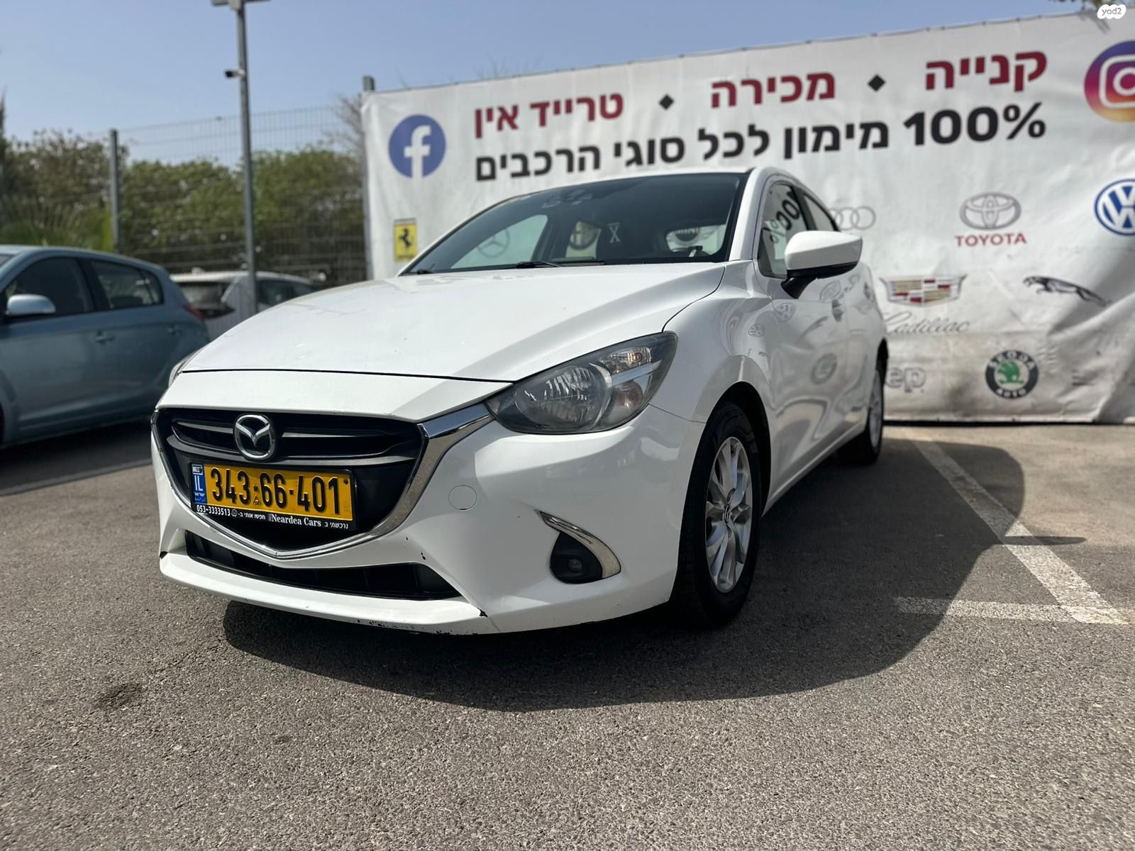 מודעת רכב מאזדה 2