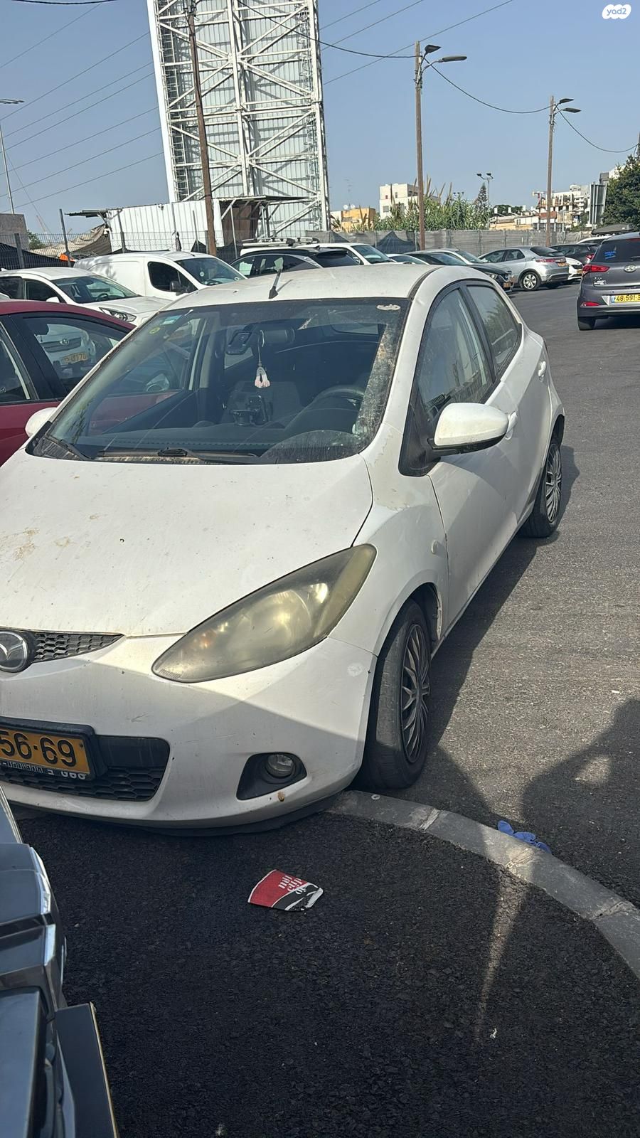 מודעת רכב מאזדה 2