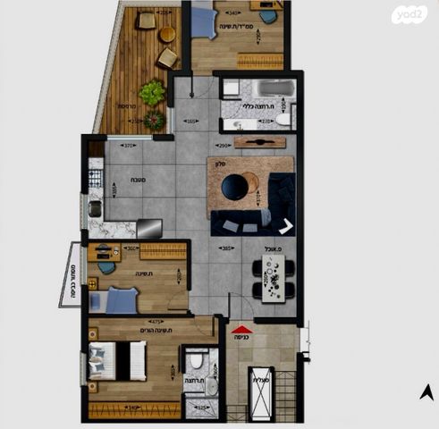 דירה, קריניצי, שכונת בן גוריון, מרכז העיר ג', רמת גן