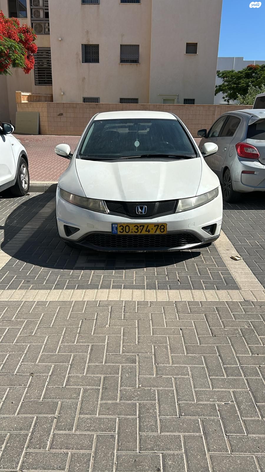 מודעת רכב הונדה סיוויק