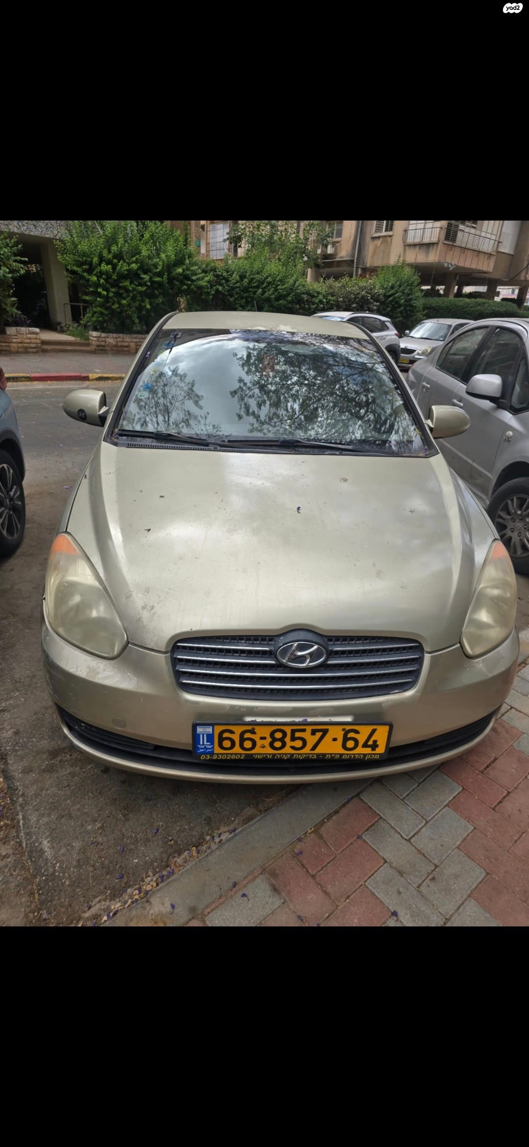 מודעת רכב יונדאי אקסנט i25