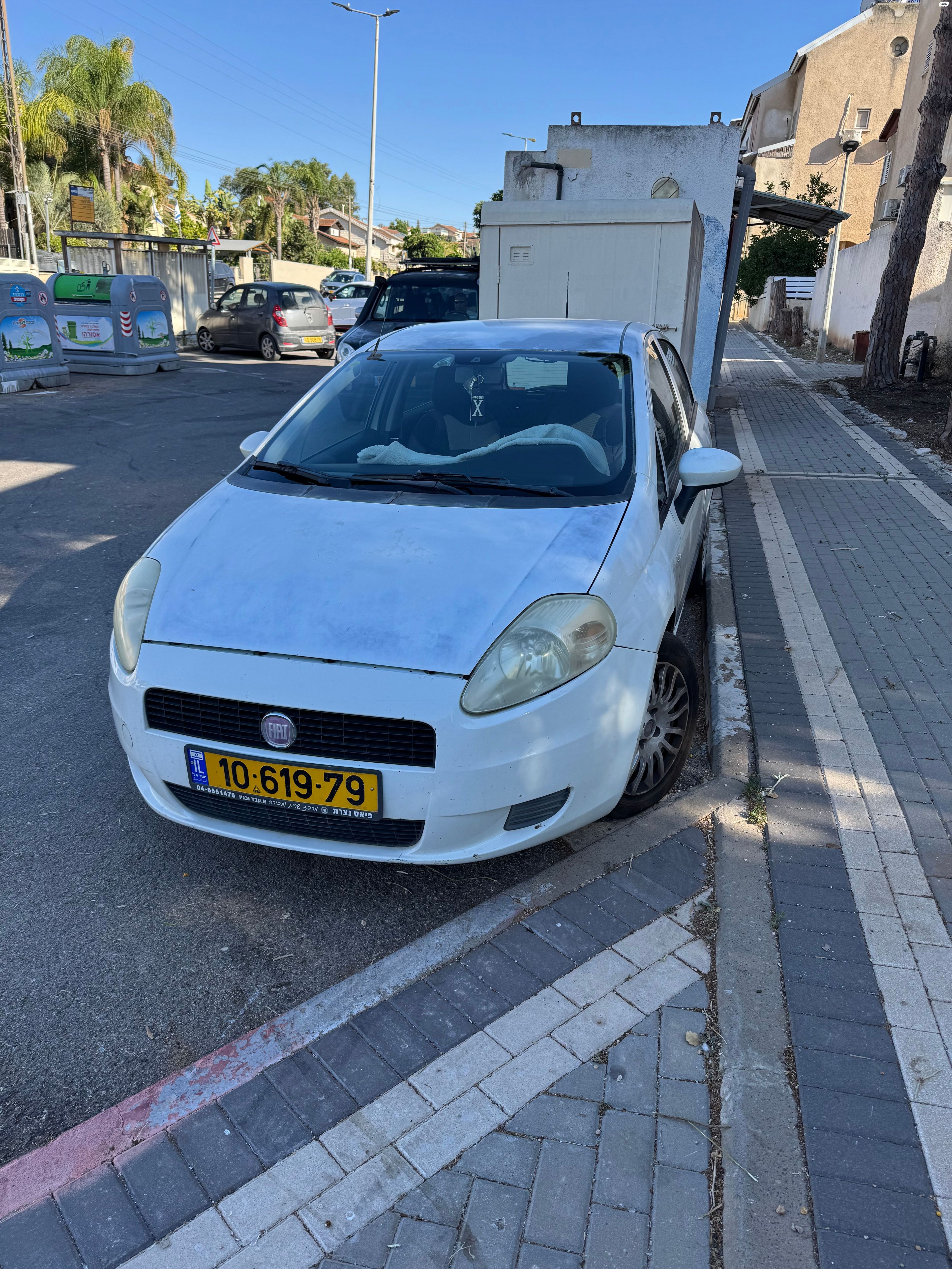 מודעת רכב פיאט פונטו