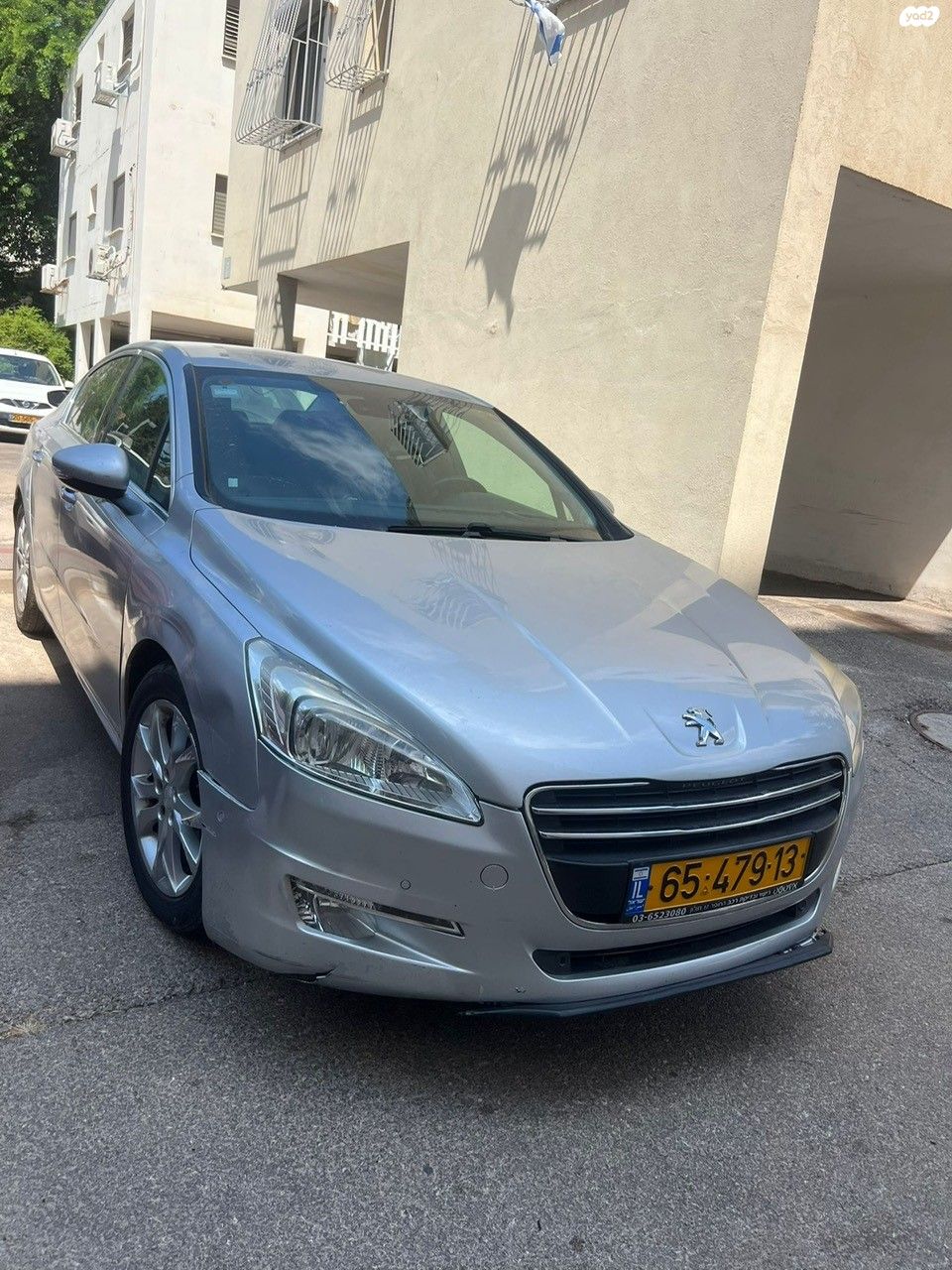 מודעת רכב פיג'ו 508