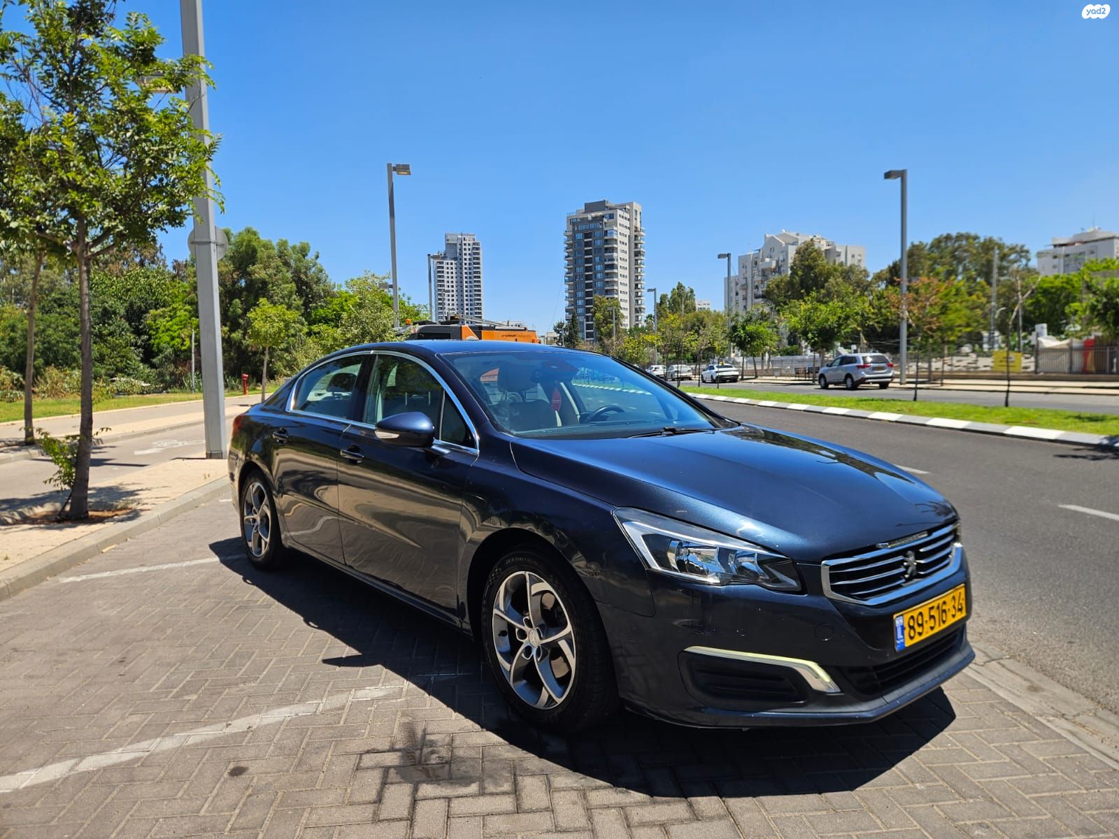מודעת רכב פיג'ו 508