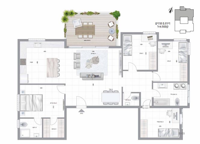 דירה, נווה יהודה, רחובות