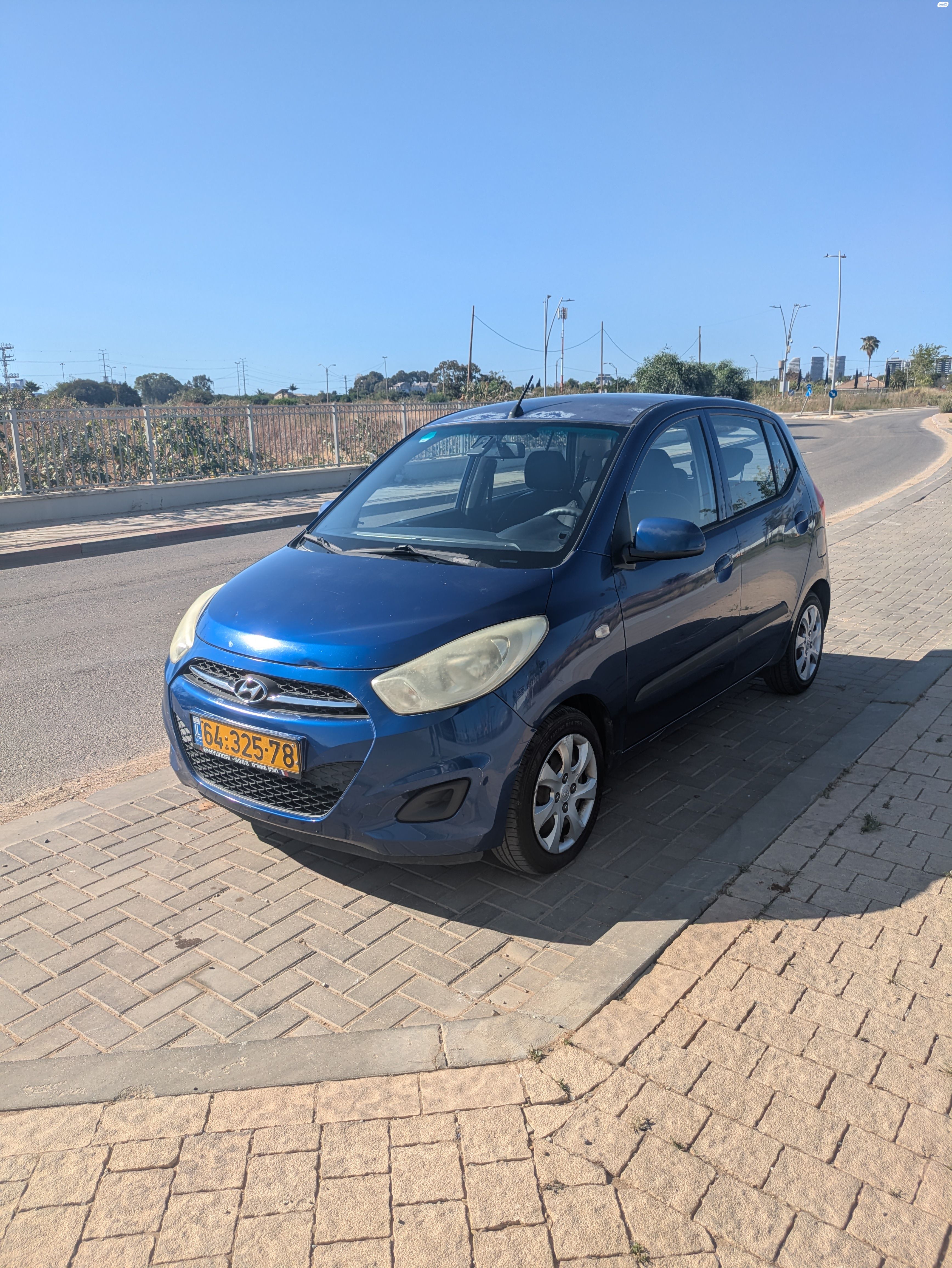 מודעת רכב יונדאי i10