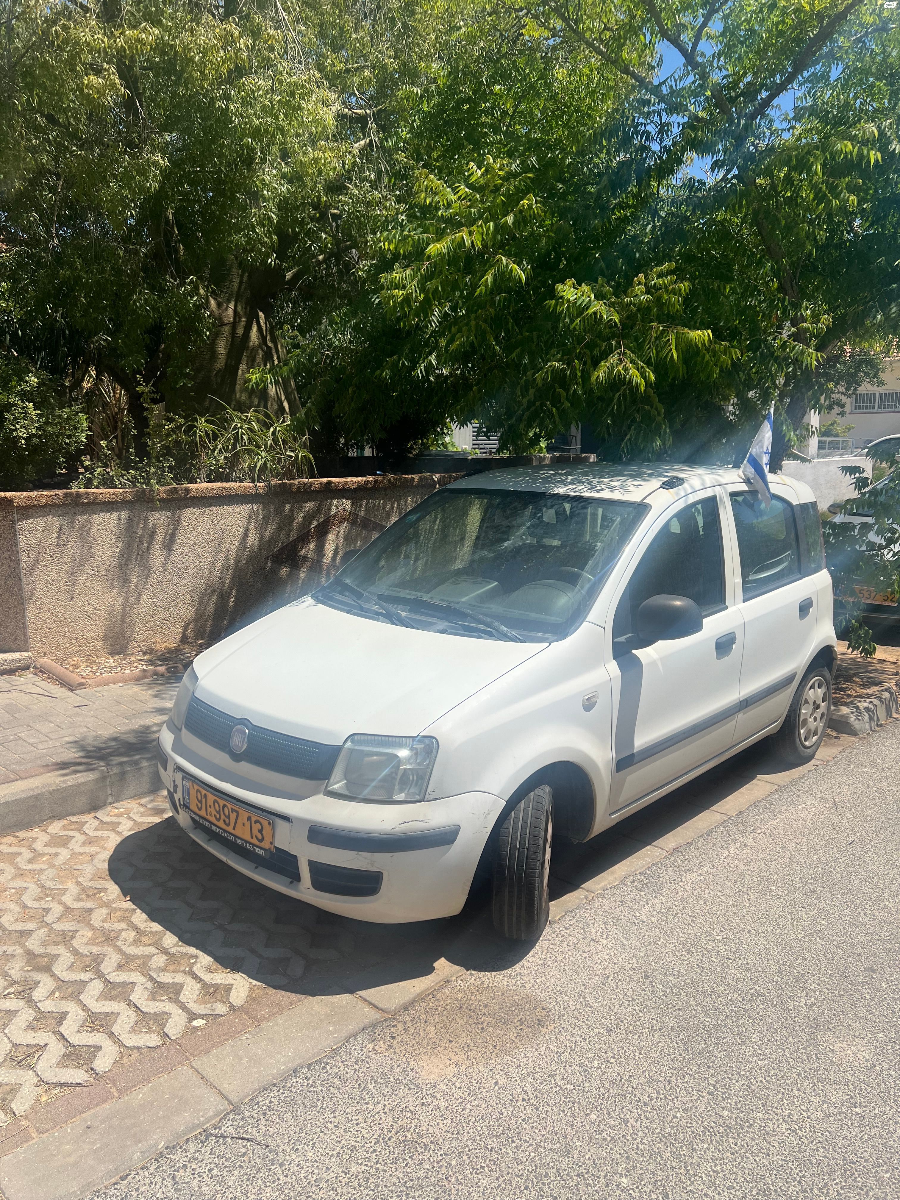 מודעת רכב פיאט פנדה