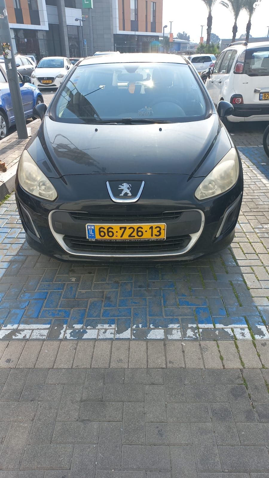 מודעת רכב פיג'ו 308