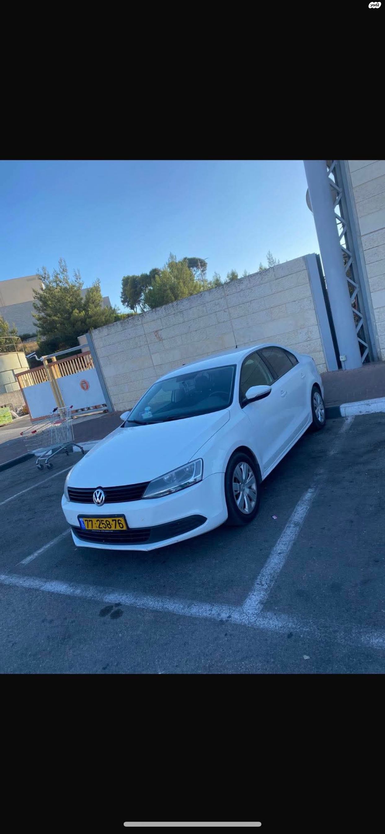 מודעת רכב פולקסווגן ג'טה 
