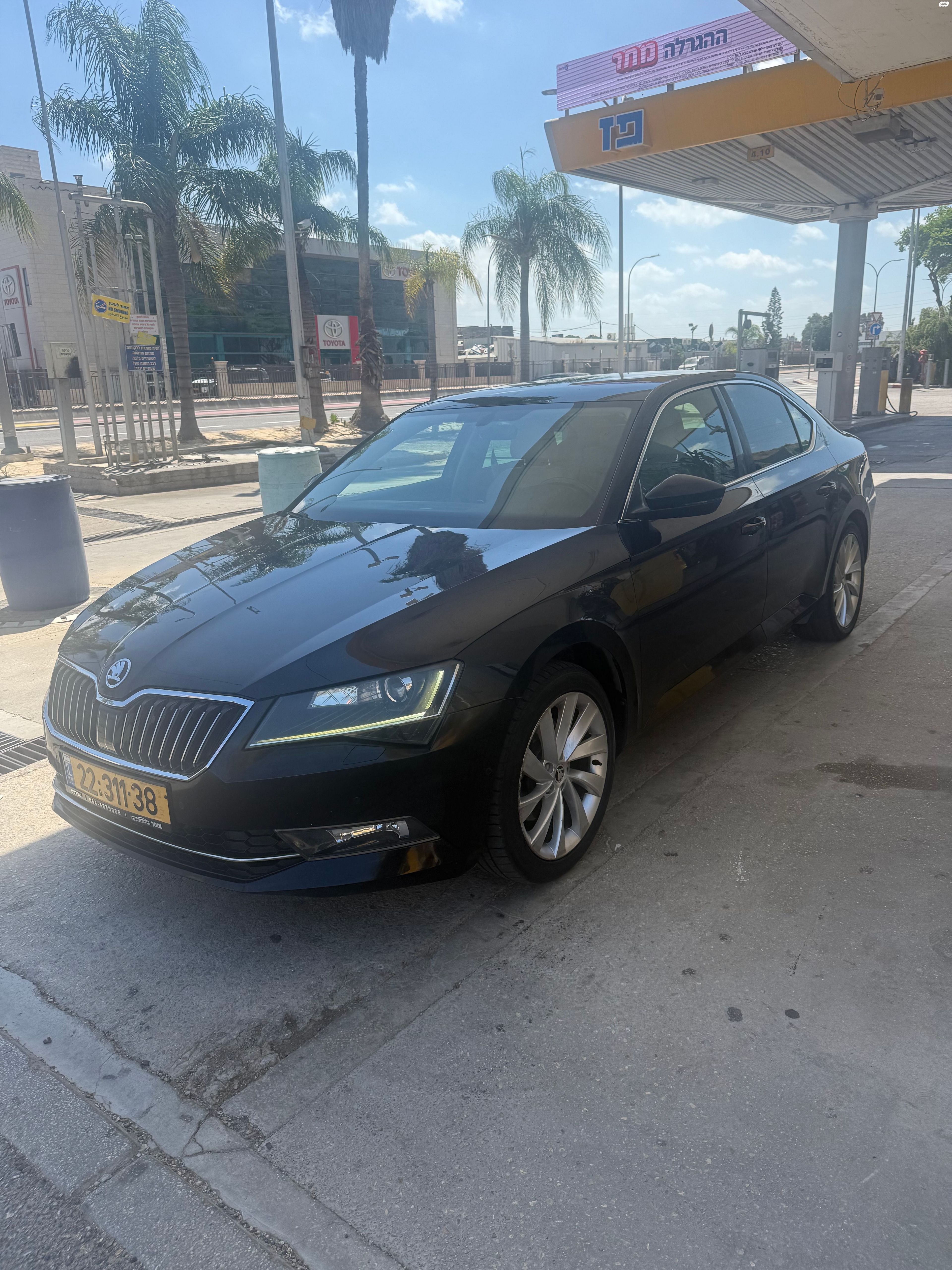 מודעת רכב סקודה סופרב