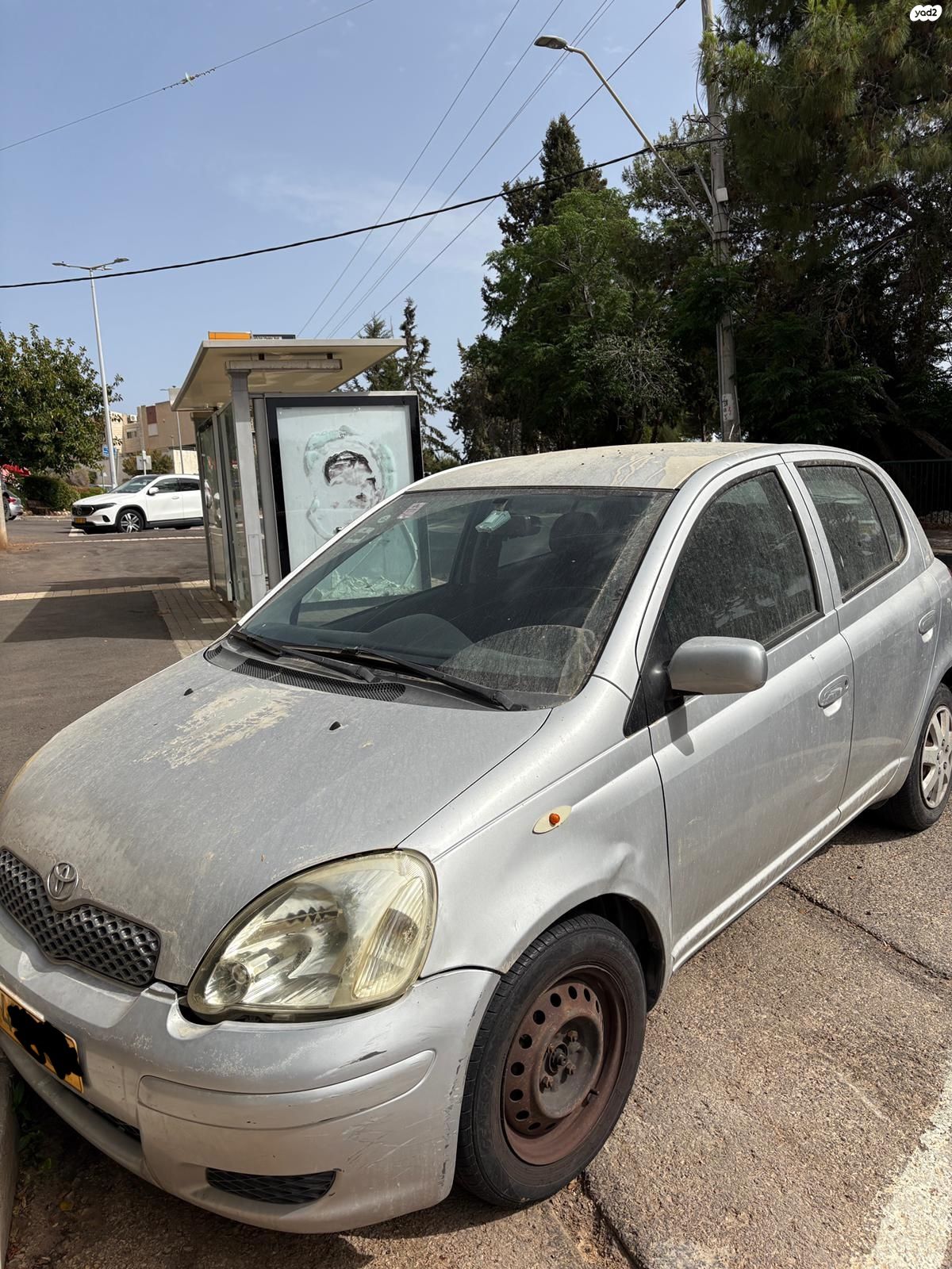 מודעת רכב טויוטה יאריס