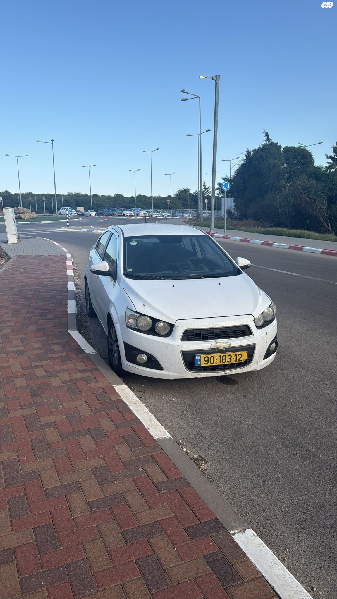 מודעת רכב שברולט סוניק