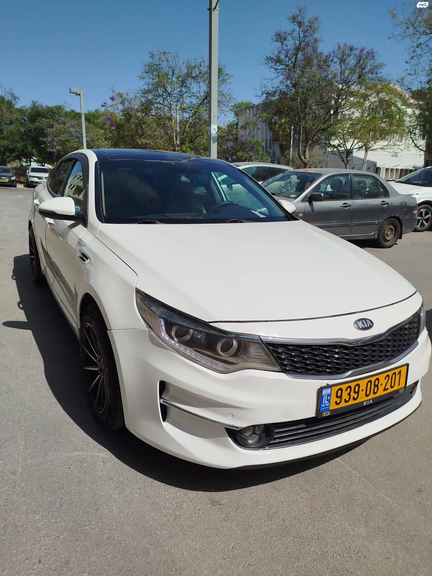 מודעת רכב קיה אופטימה