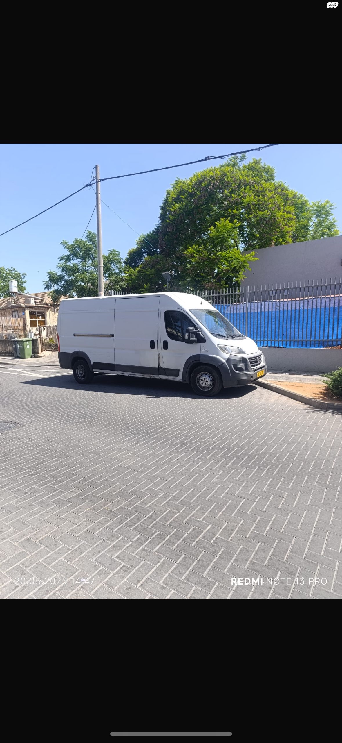 מודעת רכב פיאט דוקאטו