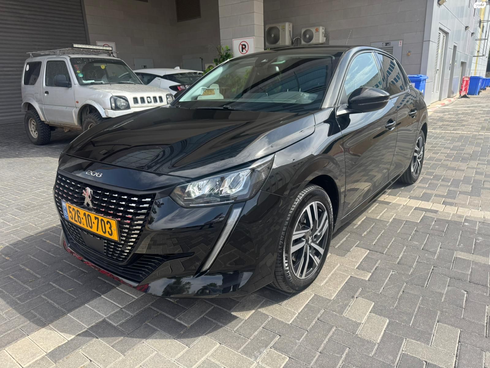 מודעת רכב פיג'ו 208