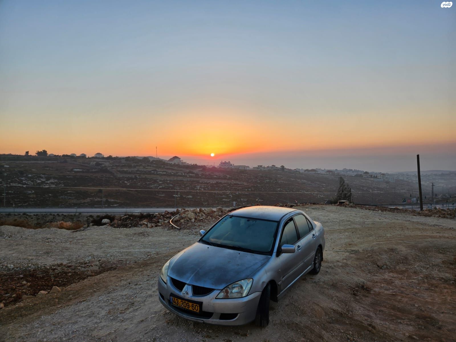 מודעת רכב מיצובישי לנסר
